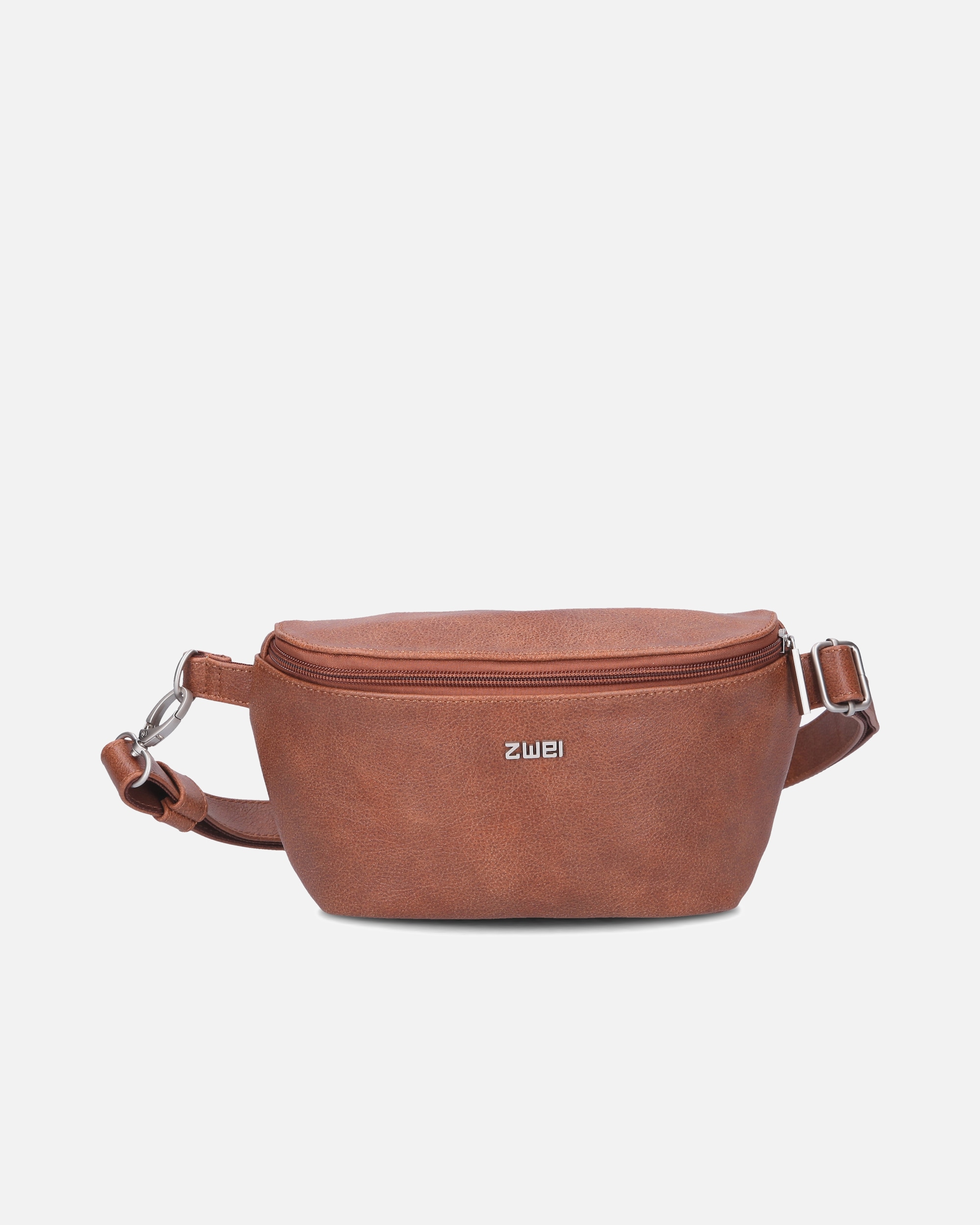 Bauchtasche für Weiblich ZWEI Gürteltasche Mademoiselle MH4 Cognac