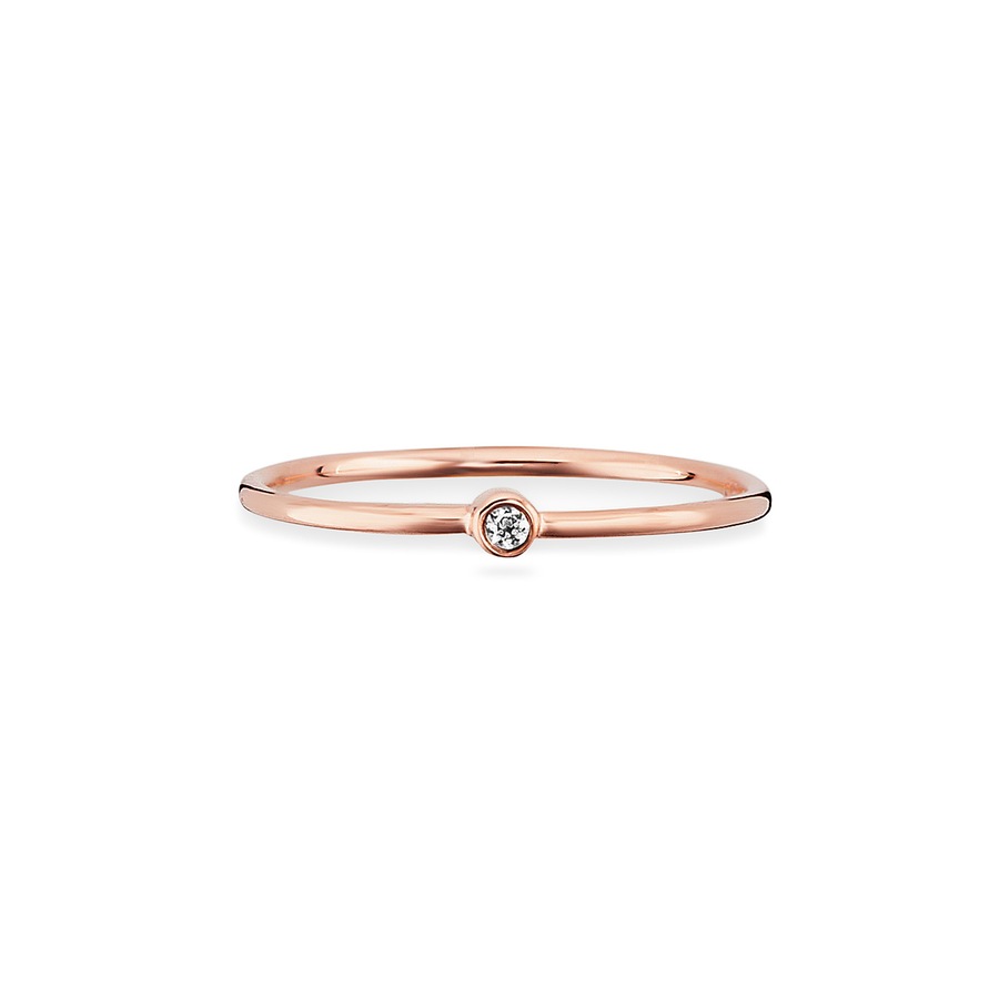 caï Ring 925/- Sterling Silber Zirkonia weiß 048 (15,3) Damen