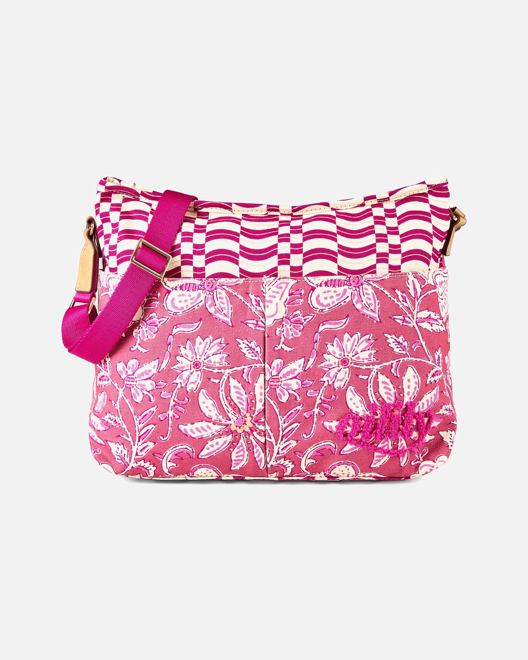 Clutch für Weiblich Oilily Indimarken Umhängetasche dusty cedar