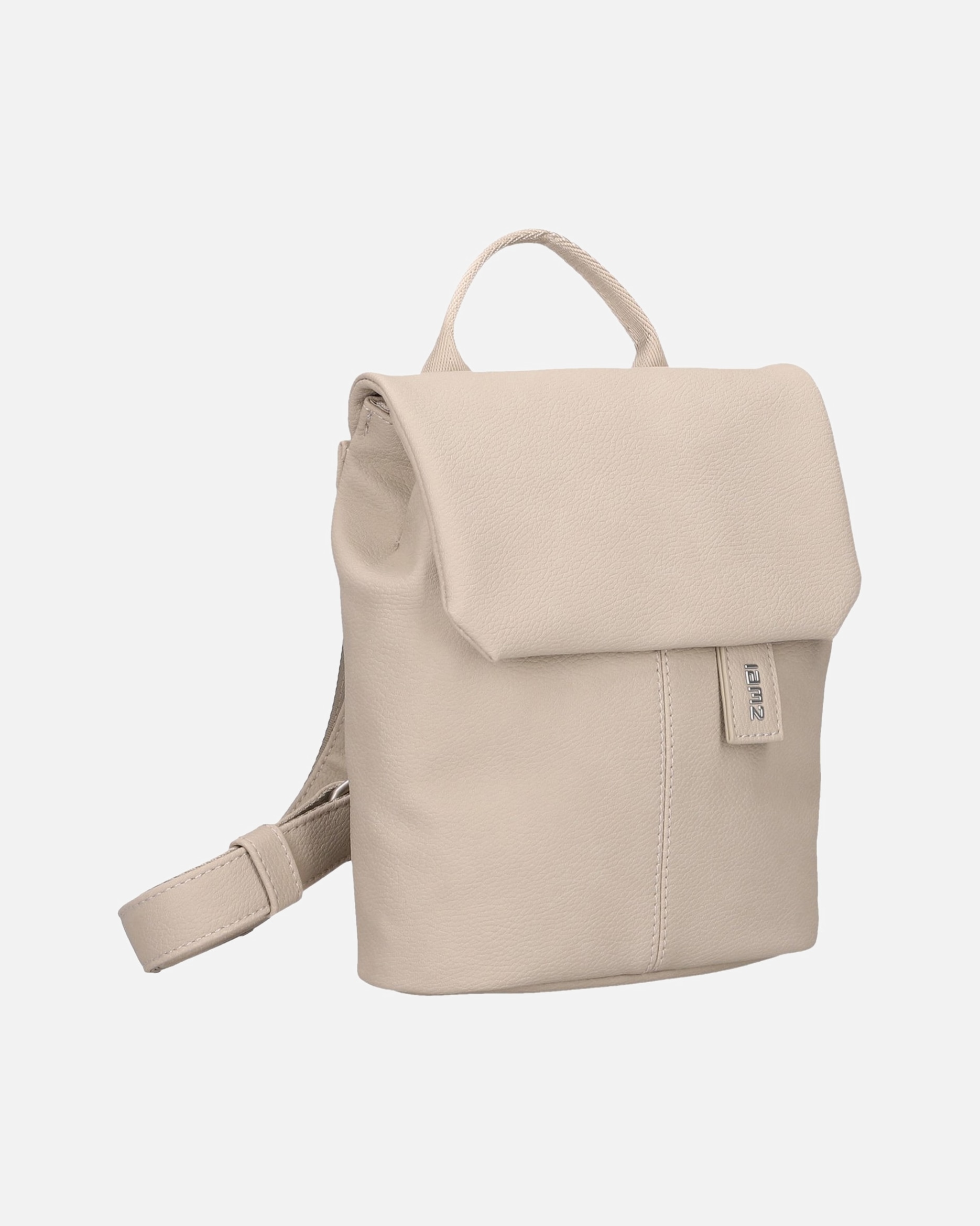 Rucksack für Weiblich ZWEI Rucksack Mademoiselle MR45 M Nubuk-Linen