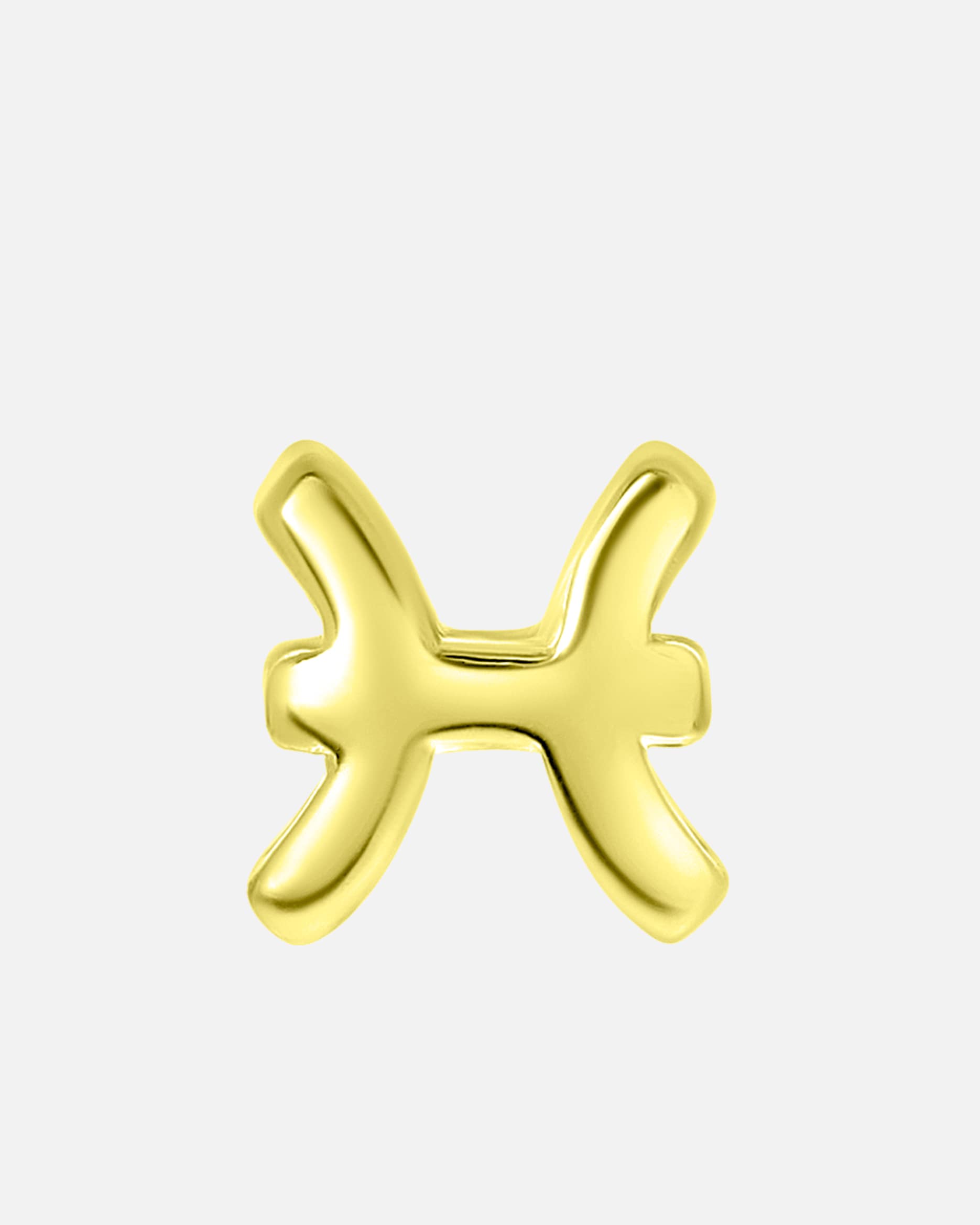 Anhänger für Weiblich Lucardi Anhänger 925 Silber - Fische Gold - Fische