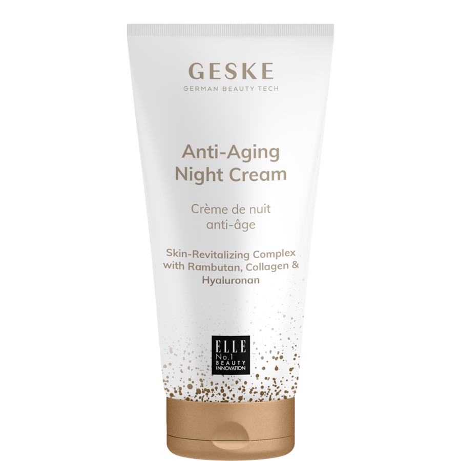 Geske Anti-Aging Night Cream Feuchtigkeitsspendende Antifalten-Gesichtscreme mit Hyaluron (LSF 20) 0.1 l
