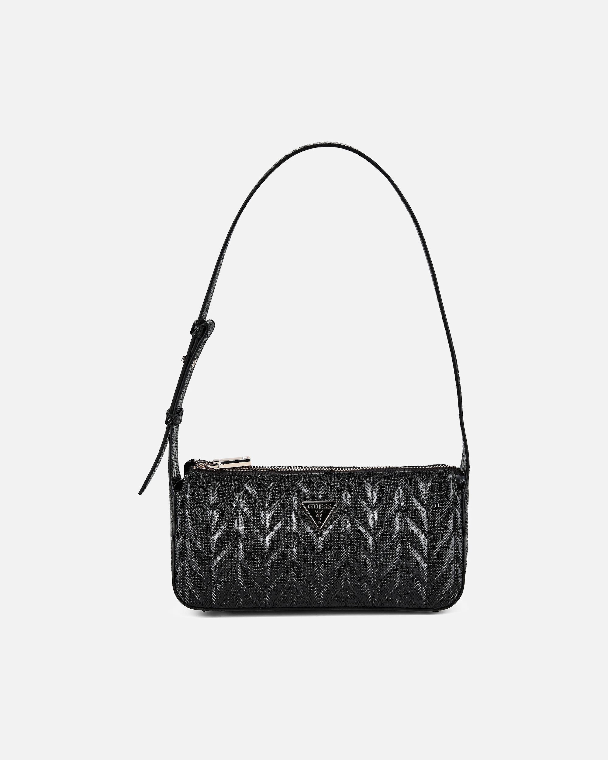 Tasche für Weiblich Guess Stacey Schultertasche black