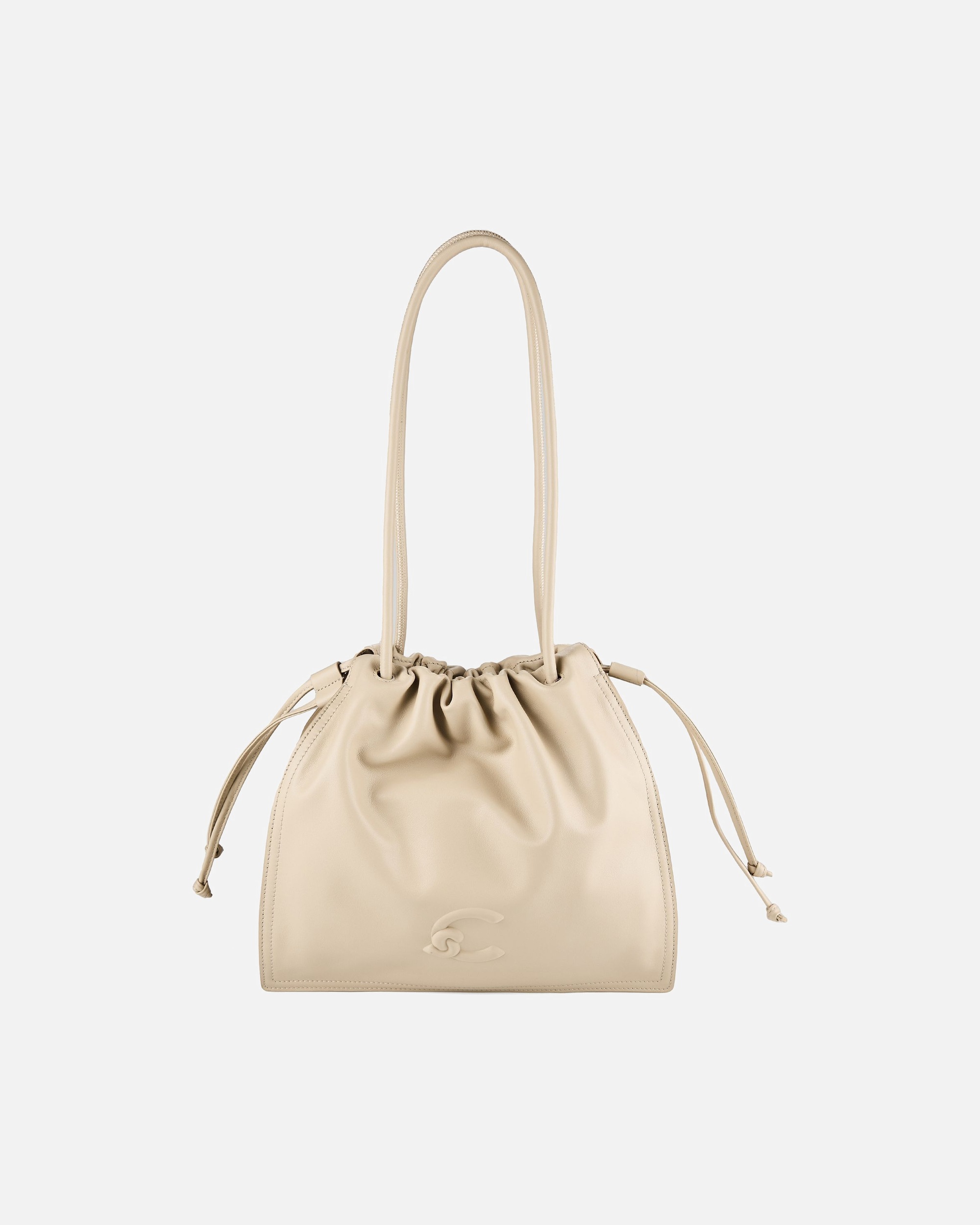 Umhängetasche für Weiblich Coccinelle Dulse Schultertasche sandshell