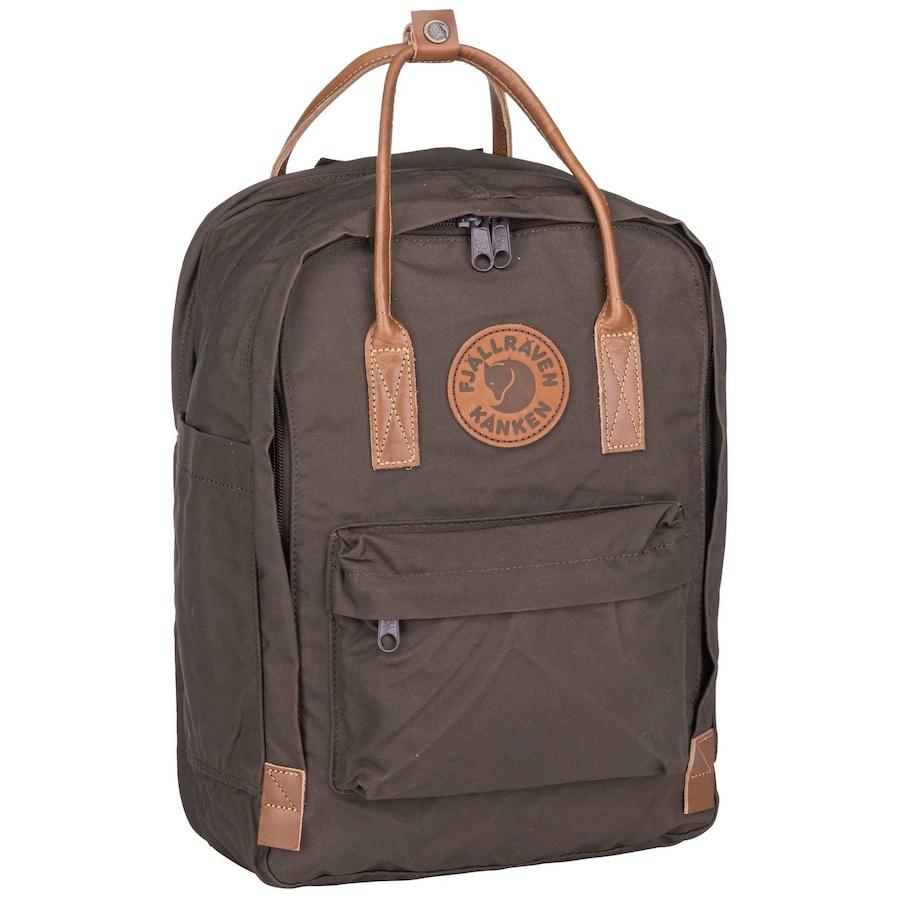 Fjällräven Rucksack Kanken No.2 Laptop 15' Dark Olive Braun