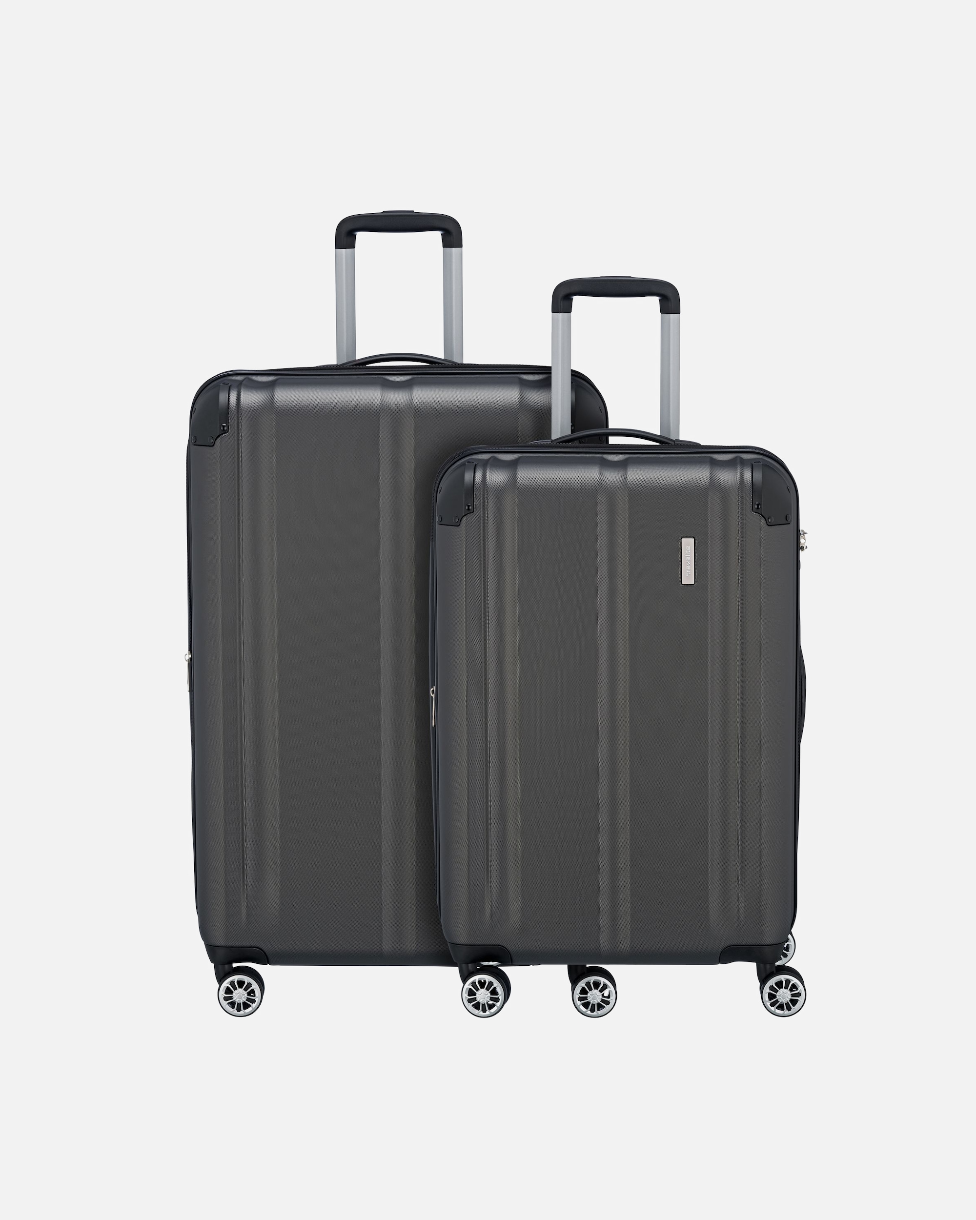 Koffer für Männlich Travelite City 4-Rollen Kofferset 2tlg. anthrazit