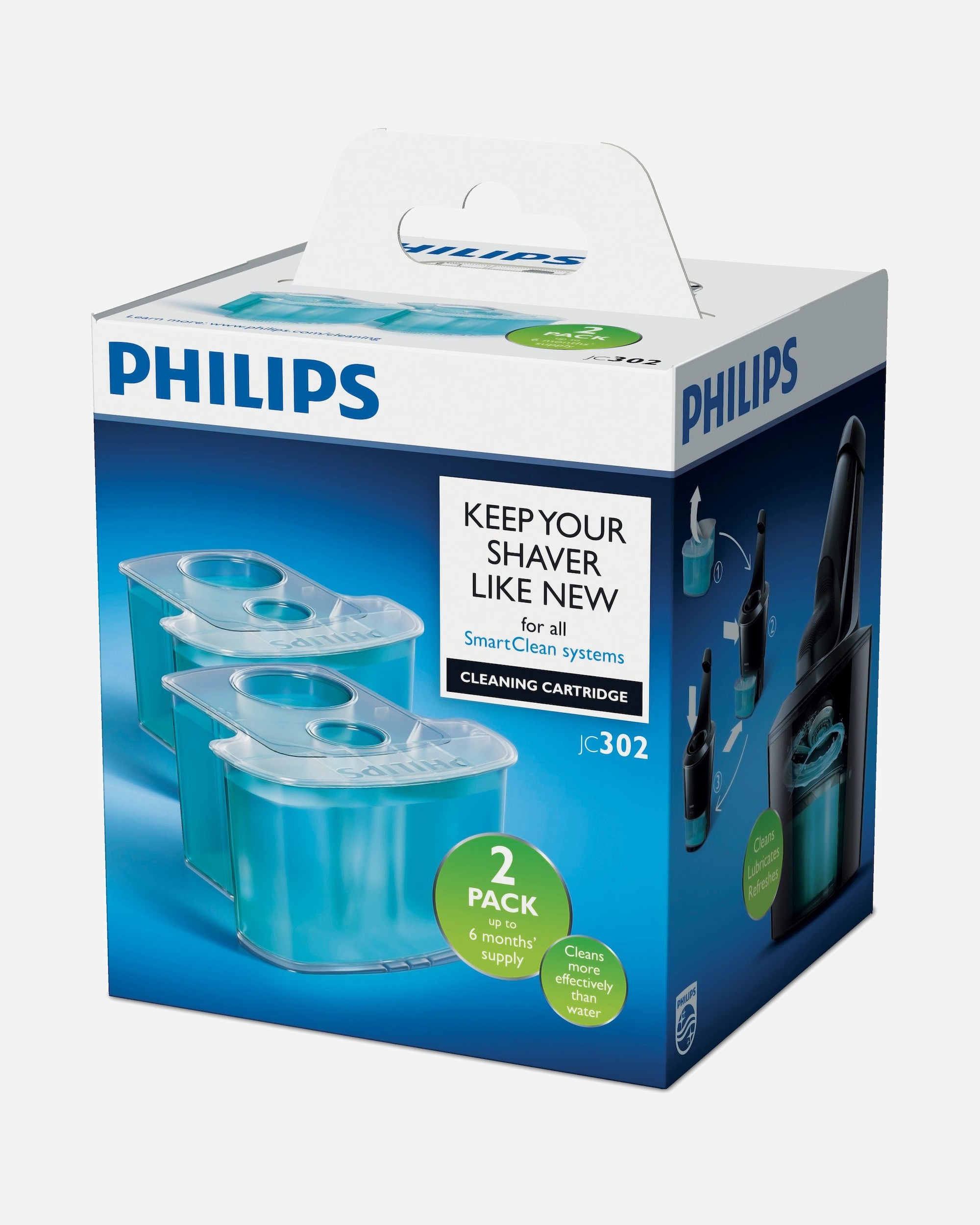 Rasierer für Unisex Philips Reinigungskartusche JC302/50 1 Stück