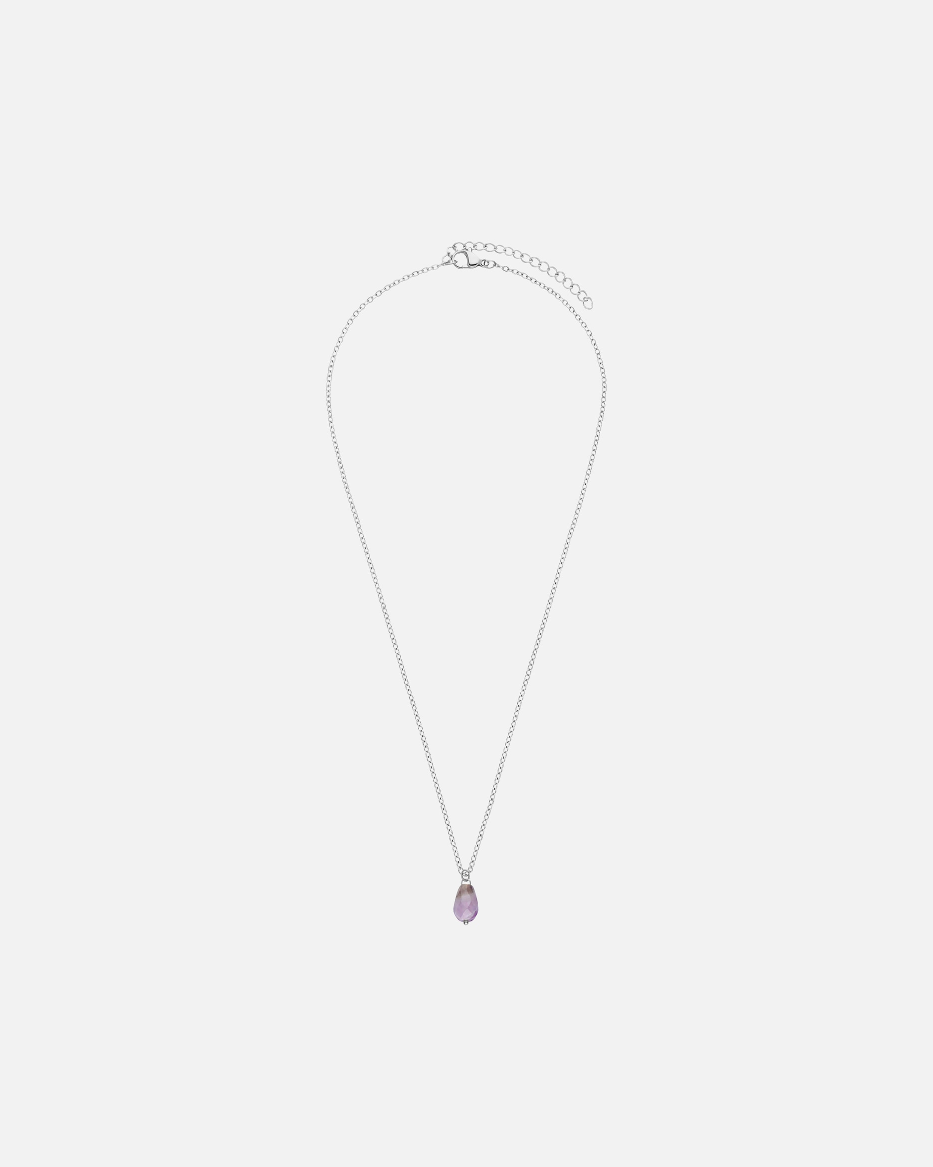 Halskette für Weiblich Lucardi Halskette Stahl 47 cm Halskette Stahl 47 cm