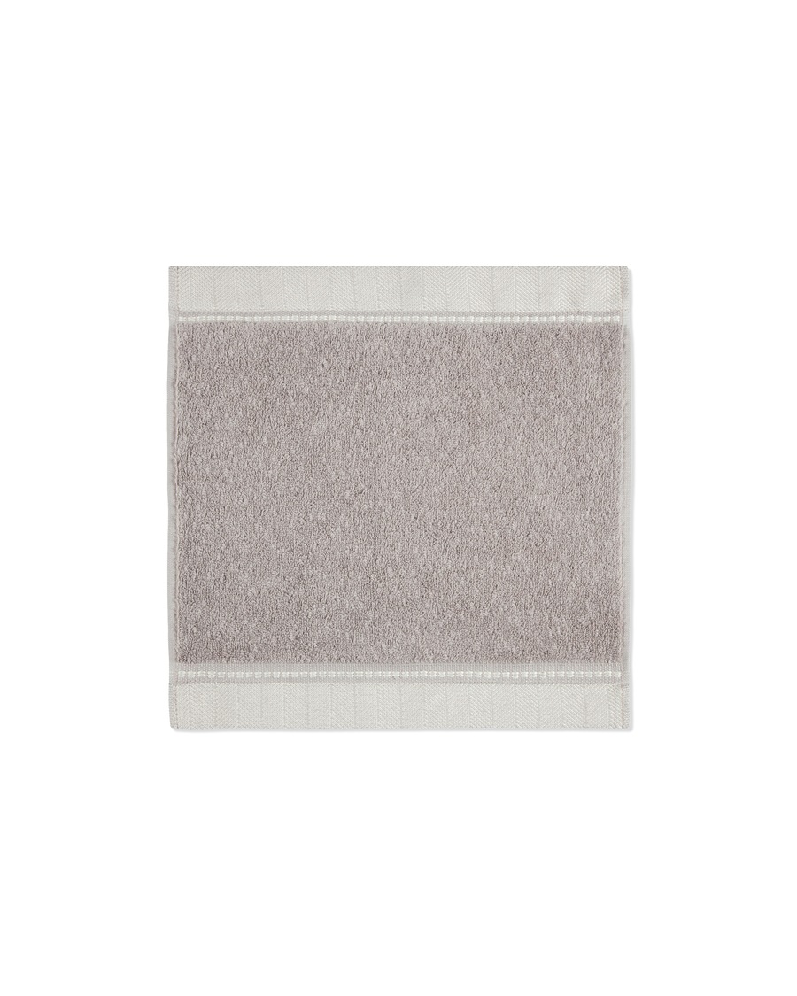 Möve Waschhandschuh Brooklyn cashmere Silber