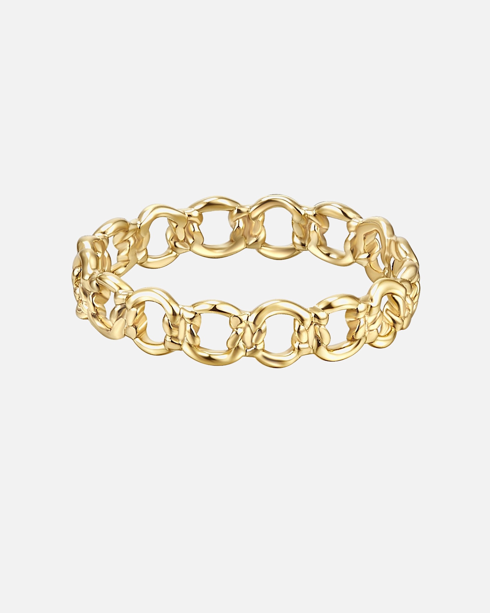 Ring für Weiblich Glanzstücke München Ring Sterling Silber in Gelbgold 48