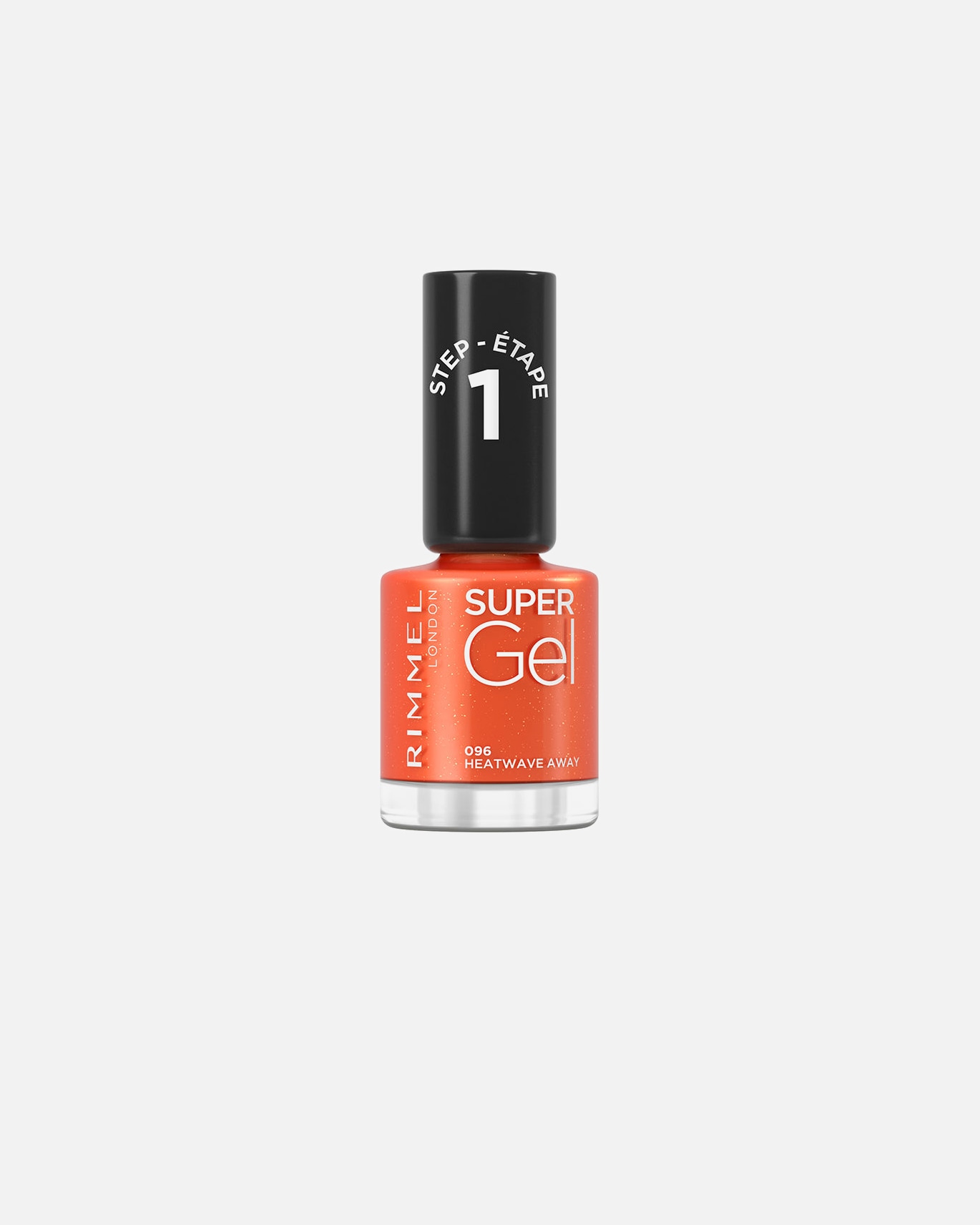 Nagellack für Unisex Rimmel London SUPER GEL Nagellack 96-heatwave away