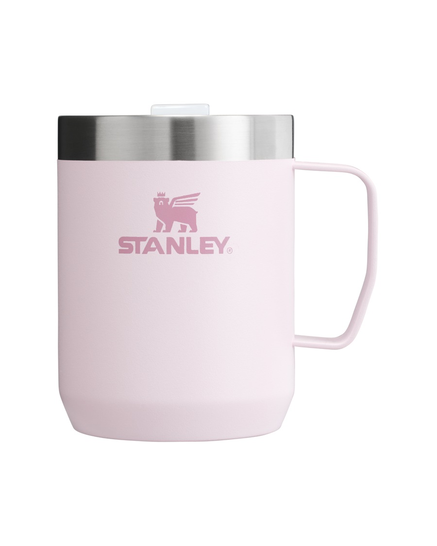 Stanley 1913 Thermobecher - 0,23L STAY-HOT CAMP MUG Rose Quartz Silber