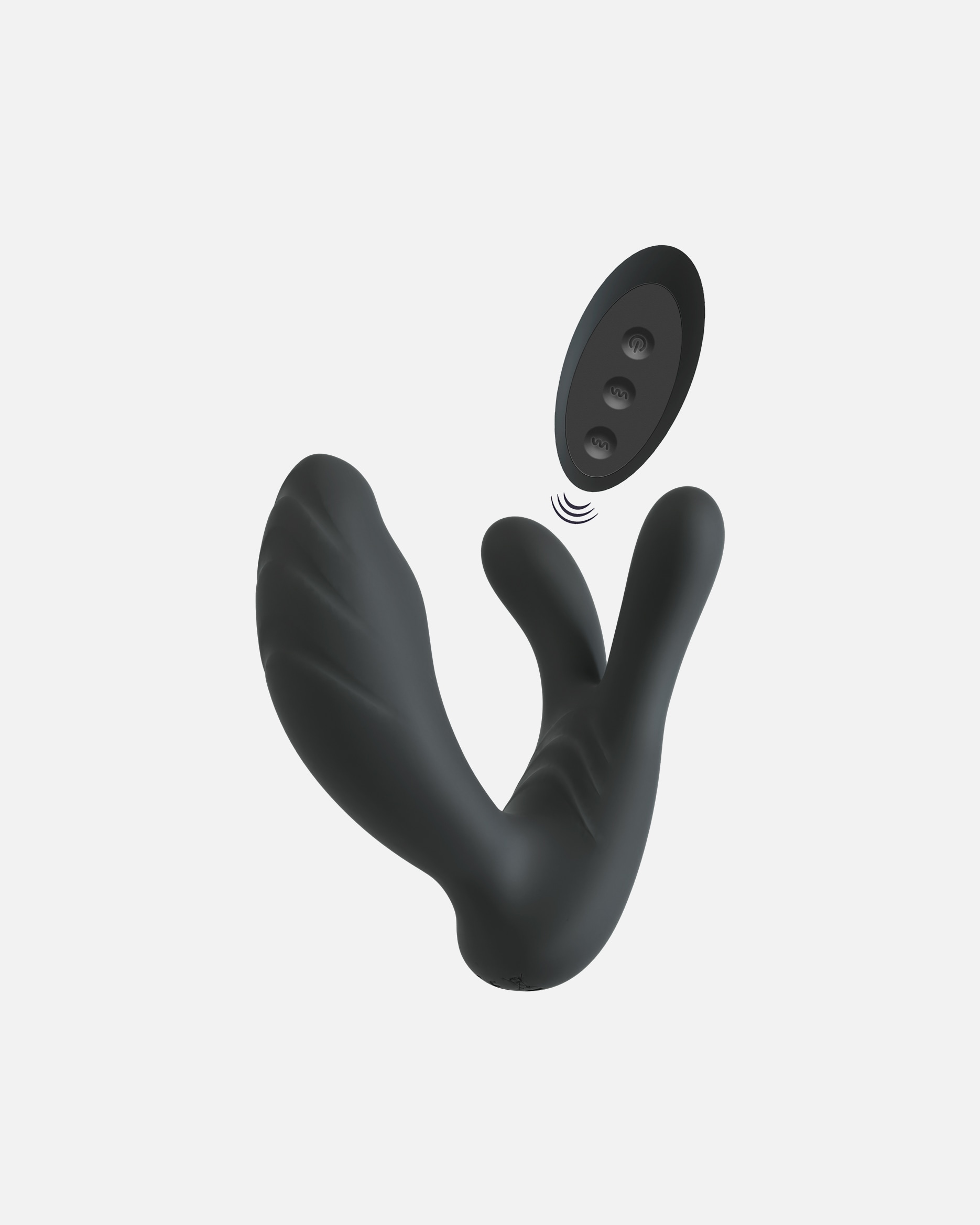 Vibrator für Unisex Sweet Smile Default Brand Line Vibrator RC G-&P-Spot Vibrator schwarz