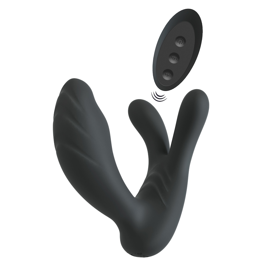 Sweet Smile Vibrator RC G-&P-Spot schwarz