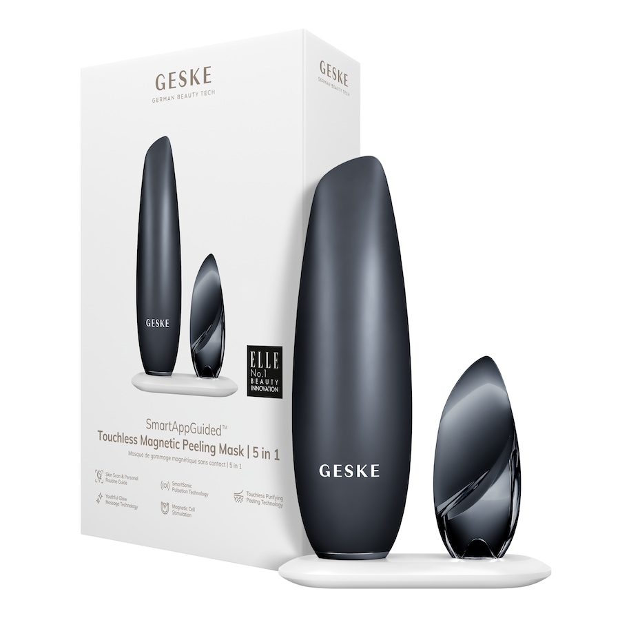 Geske SmartAppGuided Touchless Magnetic Peeling Mask | 5 in 1 Black