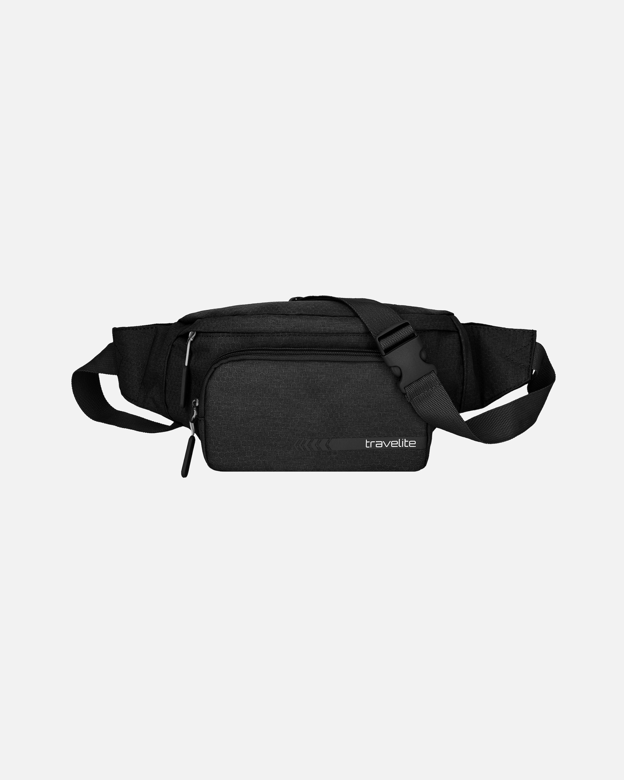 Bauchtasche für Männlich Travelite Kick Off Gürteltasche schwarz