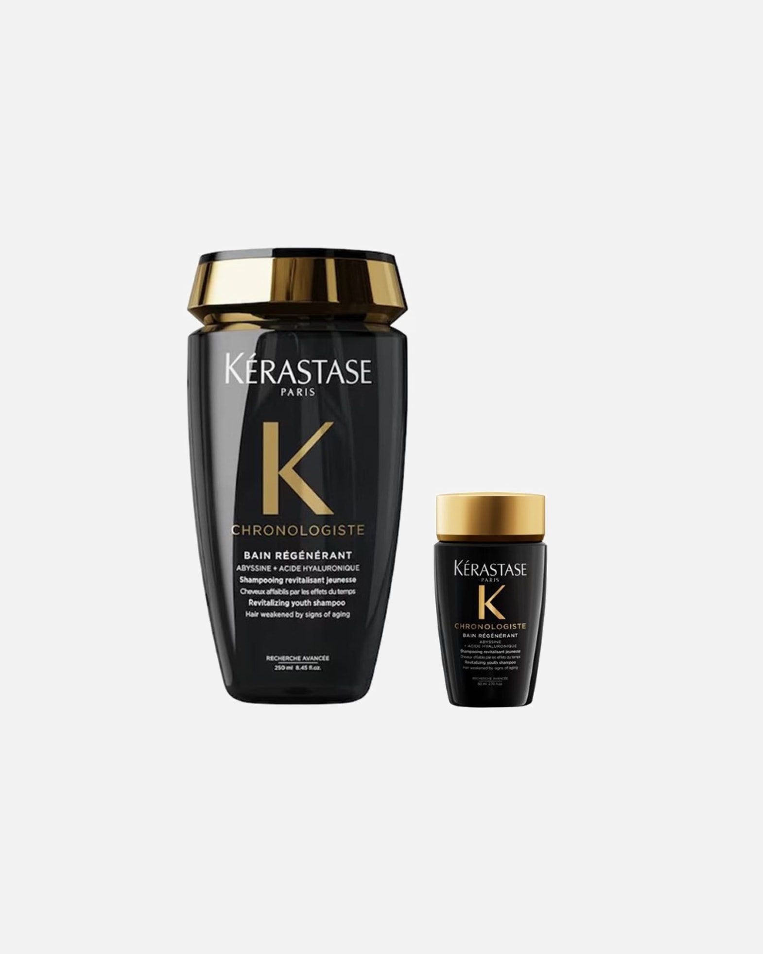 Shampoo für Weiblich Kérastase Chronologiste Bain Régénérant + Reisegröße 1 Stück
