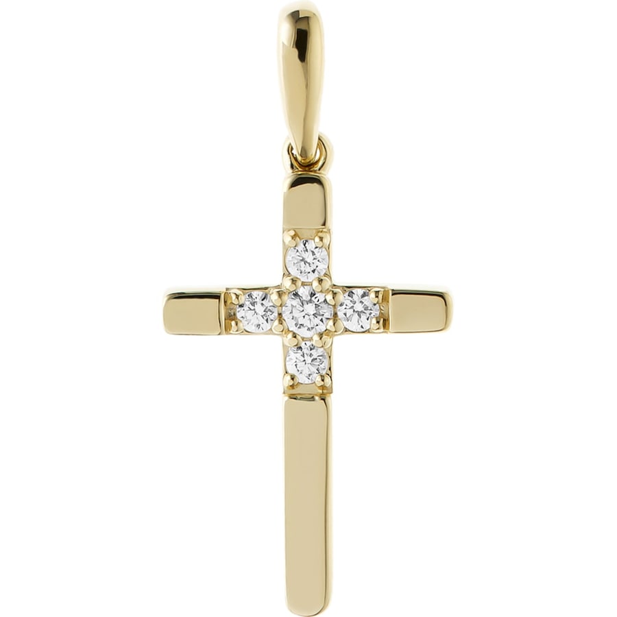 FAVS Anhänger 375er Gelbgold One Size Damen