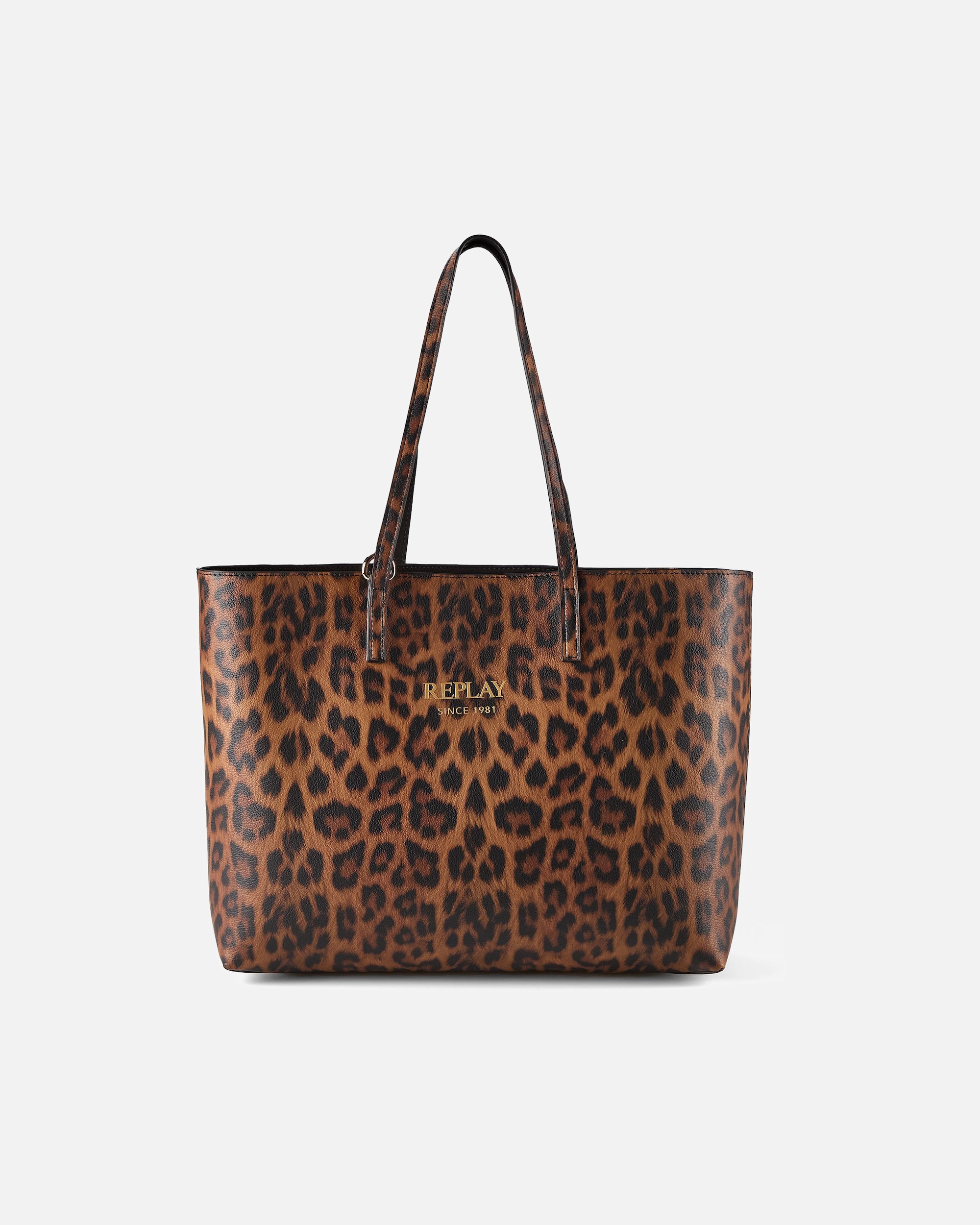 Umhängetasche für Weiblich Replay Shopper monks robe-black
