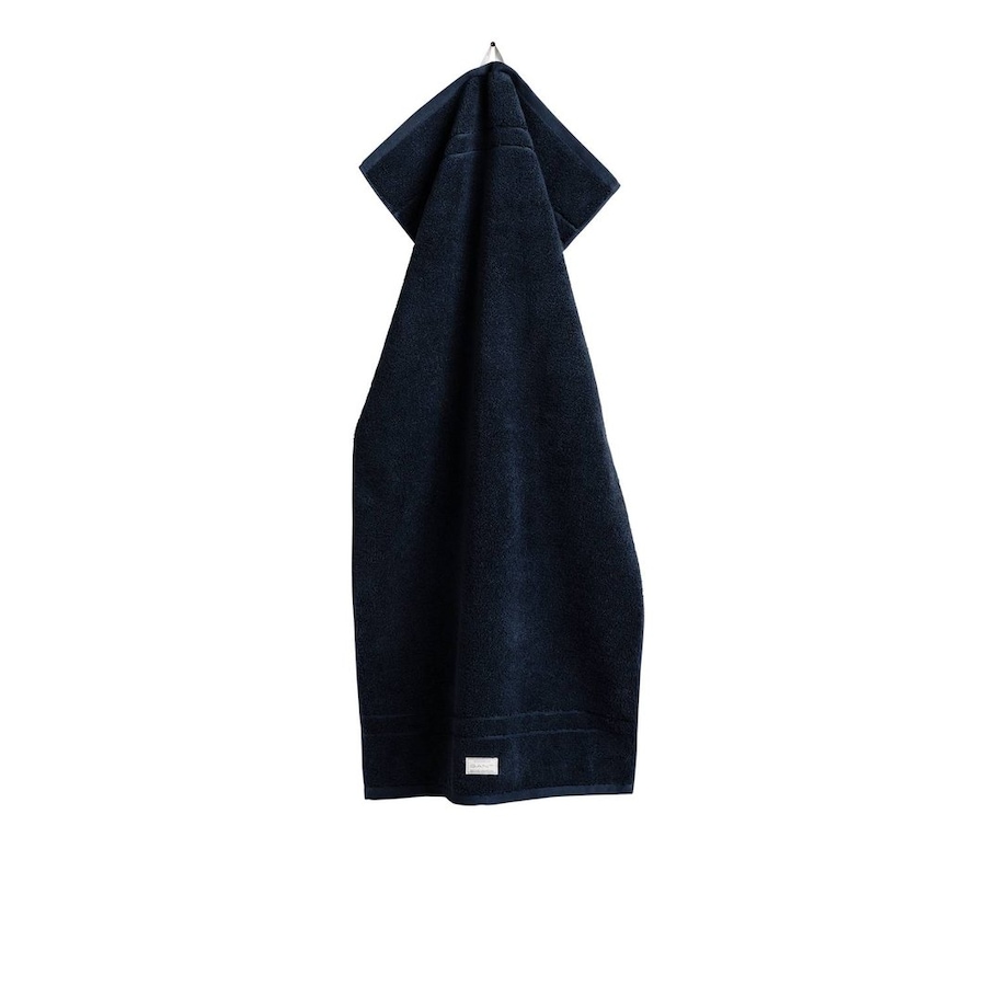 Gant Handtuch 1er Pack 'Premium Towel' Baumwolle Dunkelblau
