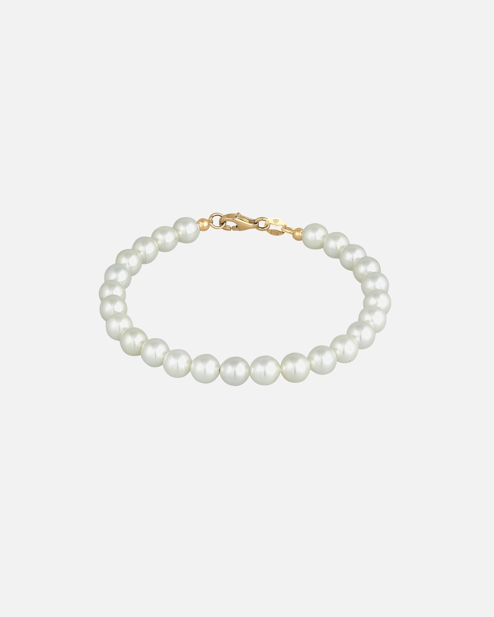 Armband für Weiblich Elli Muschelkernperlen 925 Sterling Silber 21