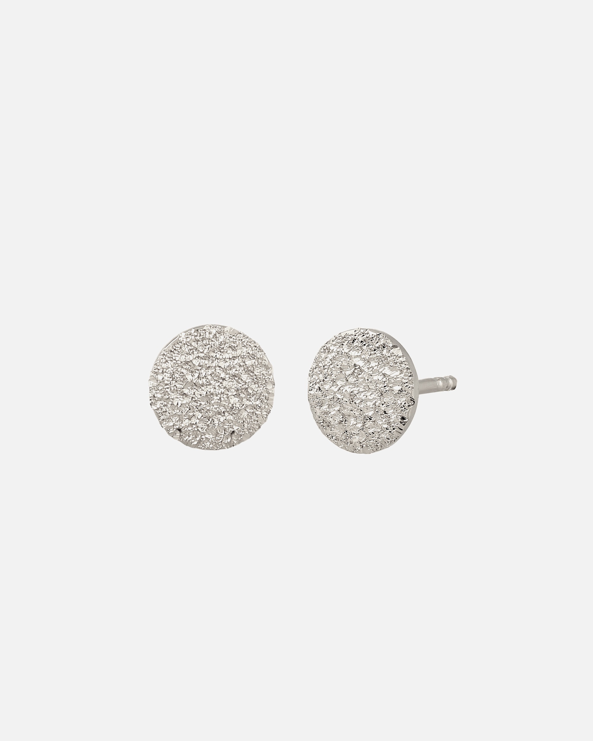 Ohrringe für Weiblich Elli Ohrstecker Plättchen Strukturiert 925 Sterling Silber silberfarben