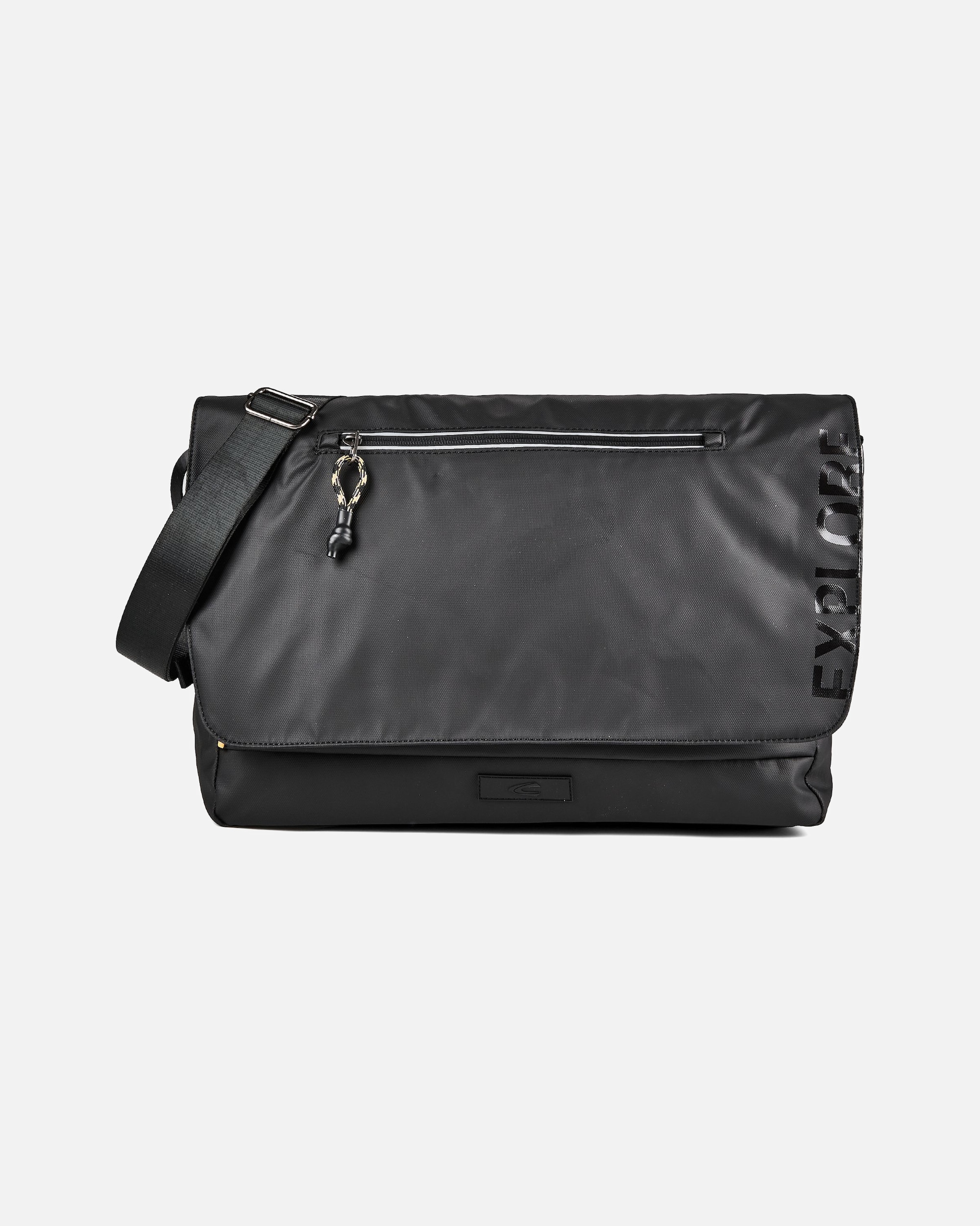 Laptoptasche für Männlich camel active Explore Messenger 38.5 cm Laptopfach black