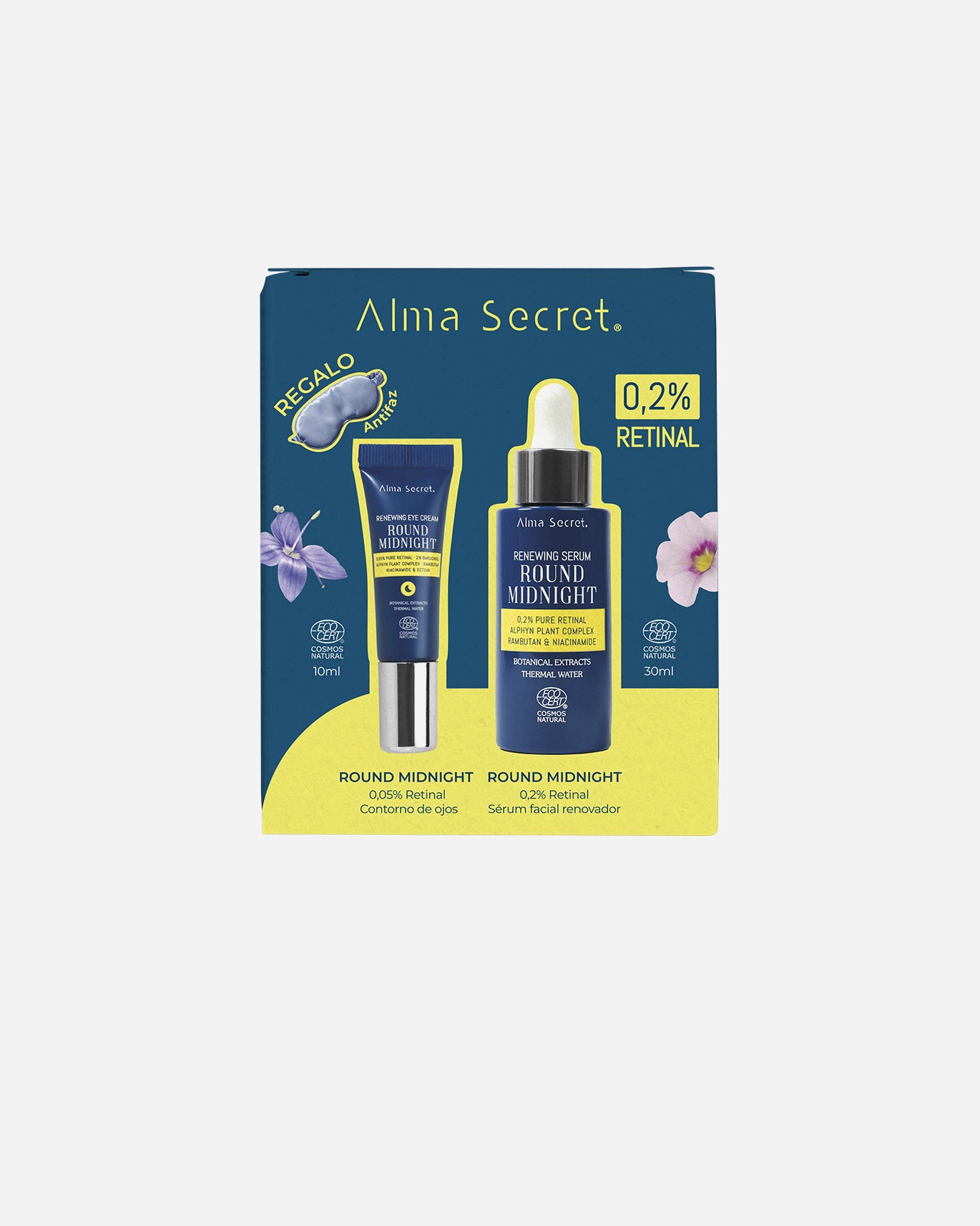 für Unisex Alma Secret RUNDES MIDNIGHT-CASE 1 Stück
