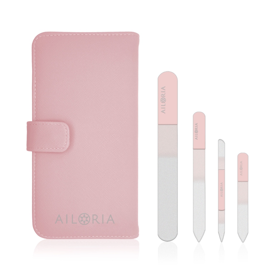 Ailoria CONTOUR PRIME Glas-Nagelfeilenset rosa