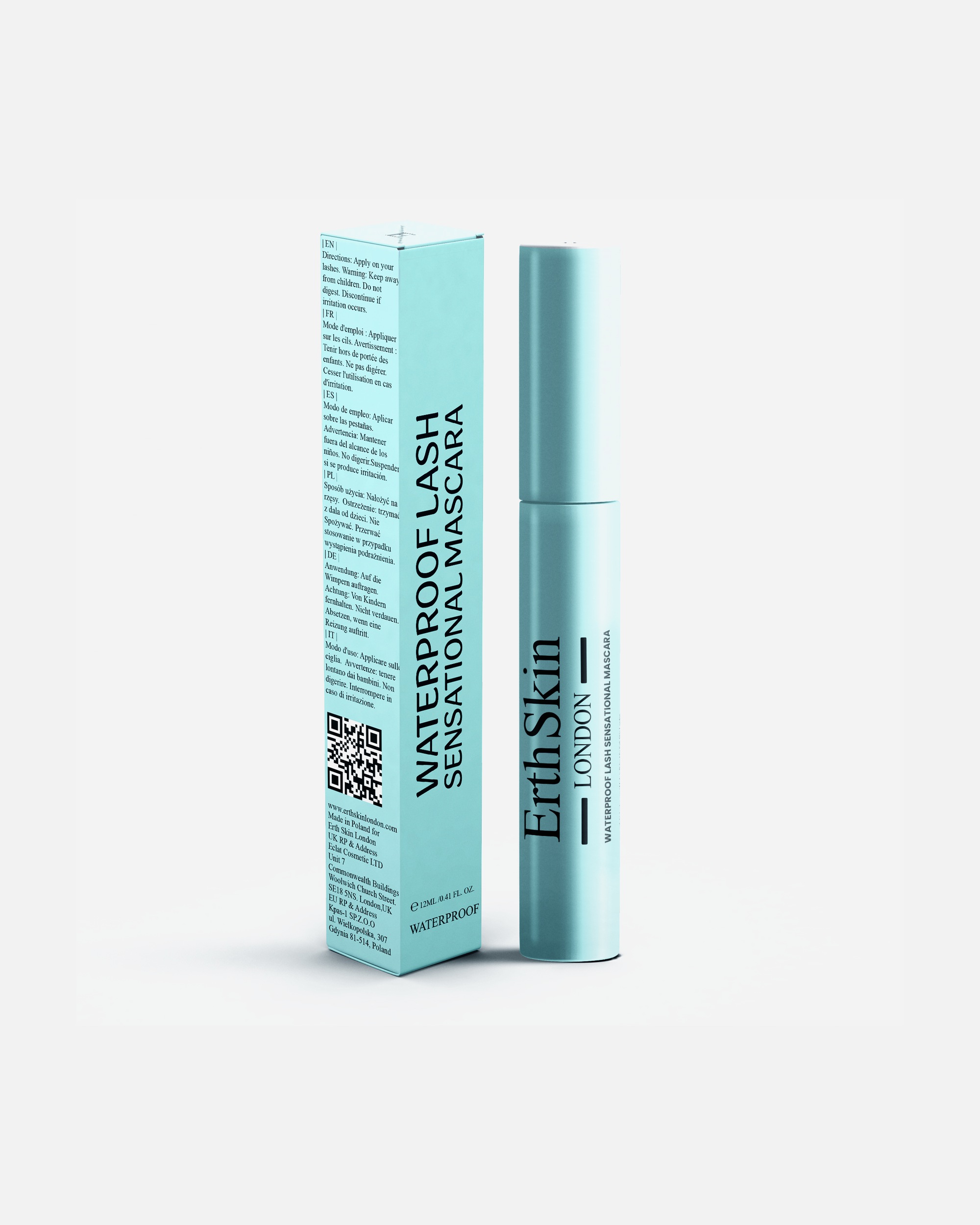 Mascara für Unisex ErthSkin London Waterproof Lash Sensational Mascara 1 Stück