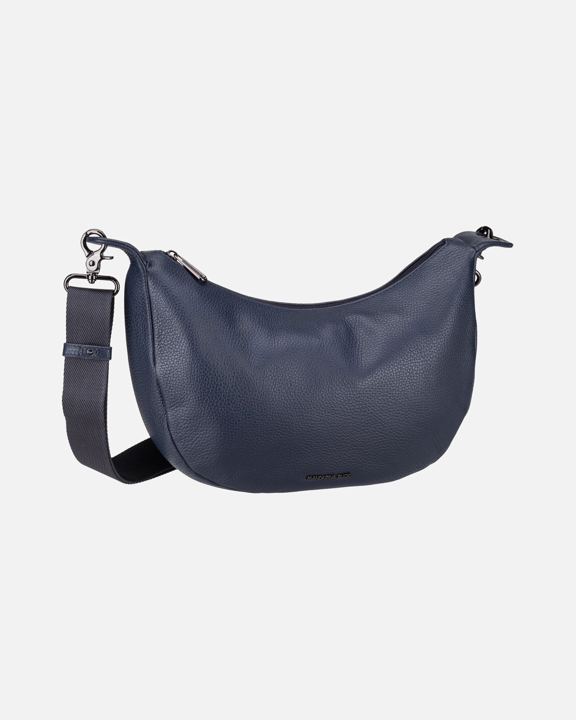 Handtasche für Unisex Mandarina Duck Handtasche Mellow Leather Hobo FZT03 Dress Blue