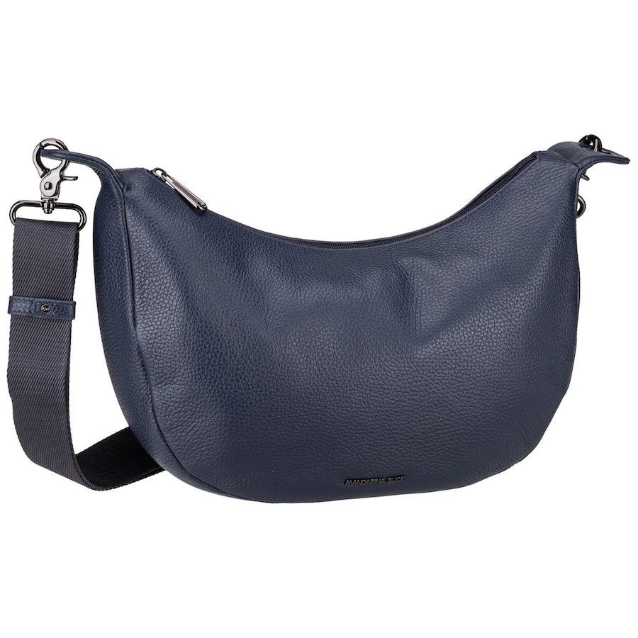 Mandarina Duck Handtasche Mellow Leather Hobo FZT03 Dress Blue Schwarz