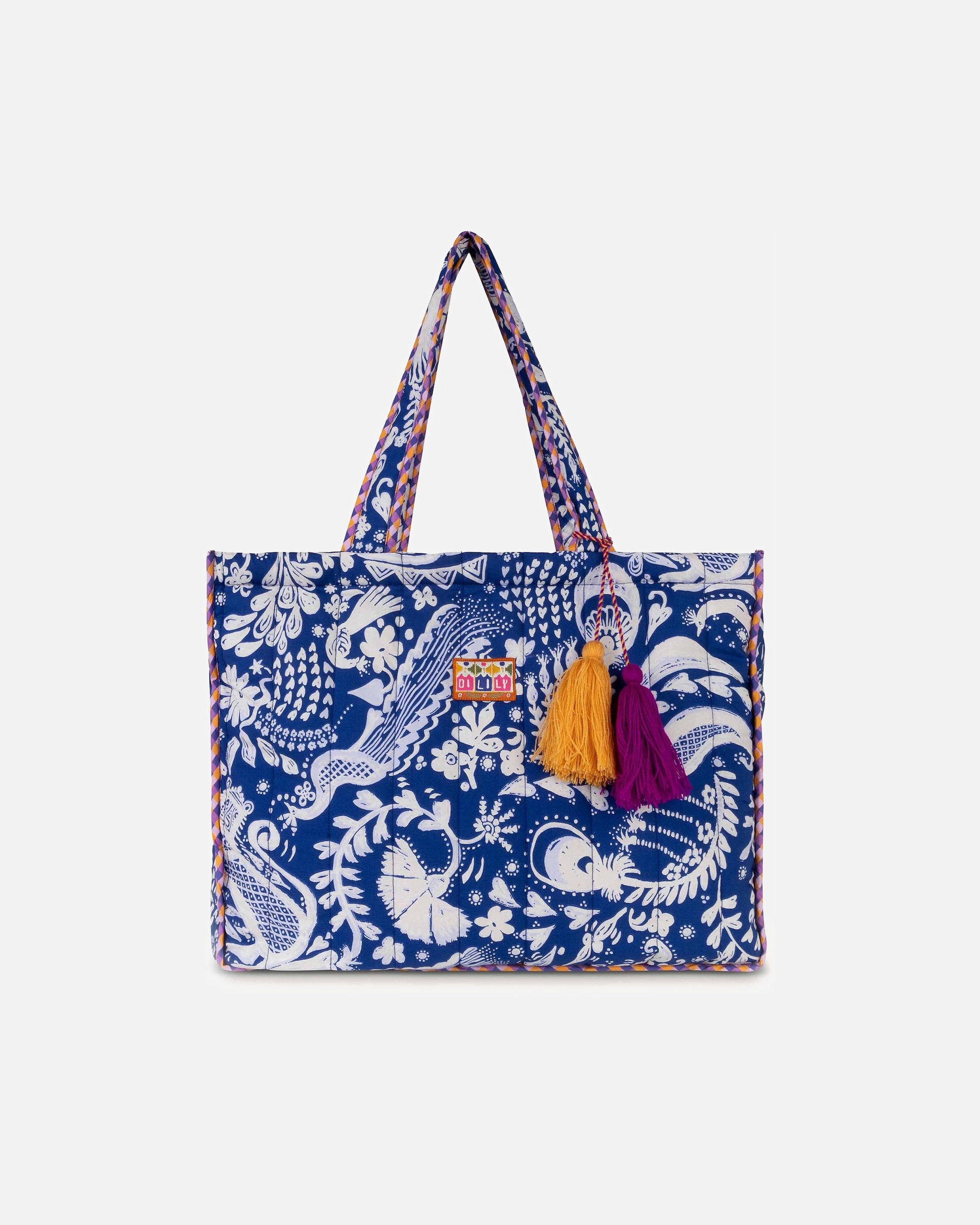 Tasche für Weiblich Oilily Kala Schultertasche mazarine blue