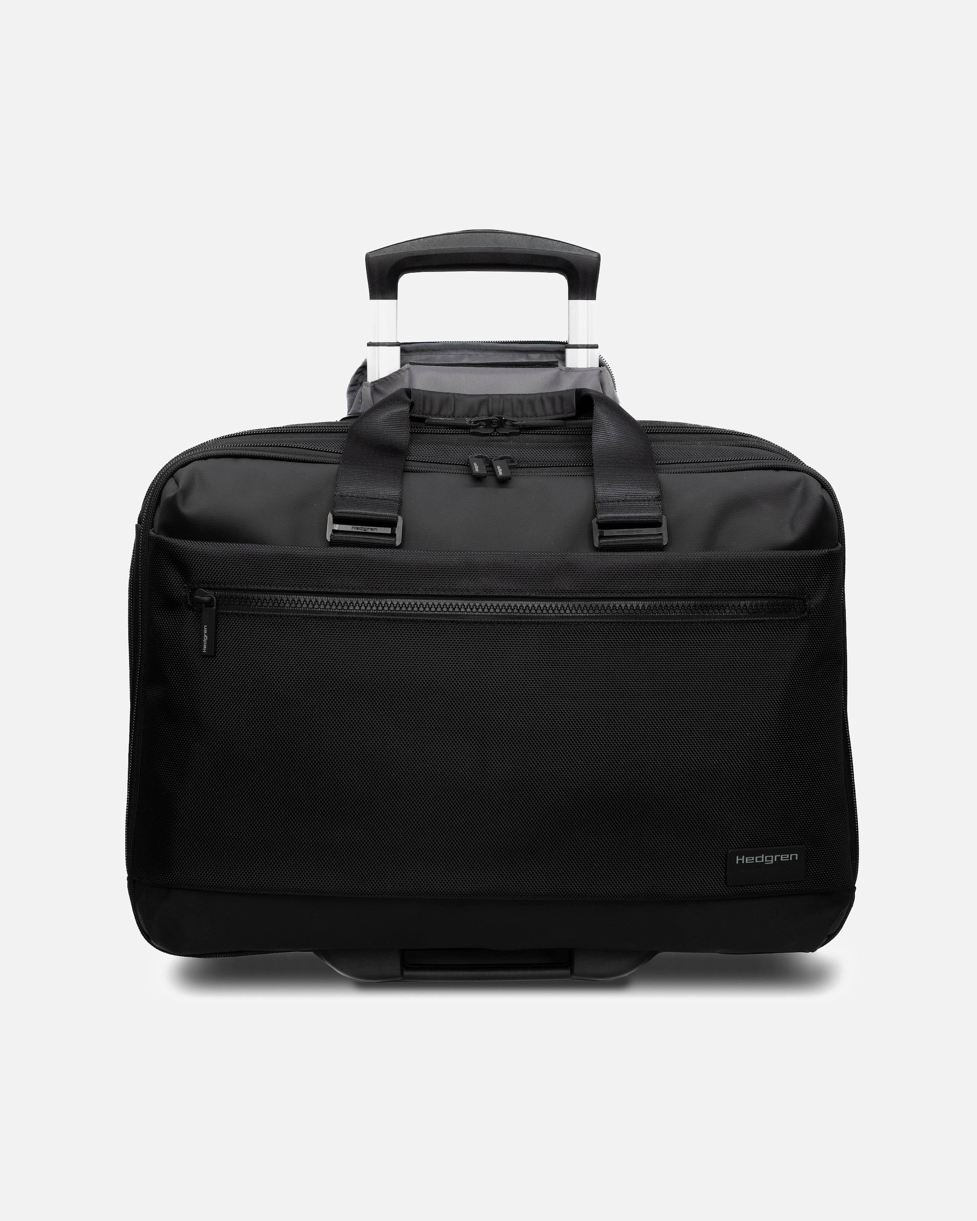 Koffer für Männlich Hedgren Next Card 2 Rollen Businesstrolley RFID Schutz 35 cm black