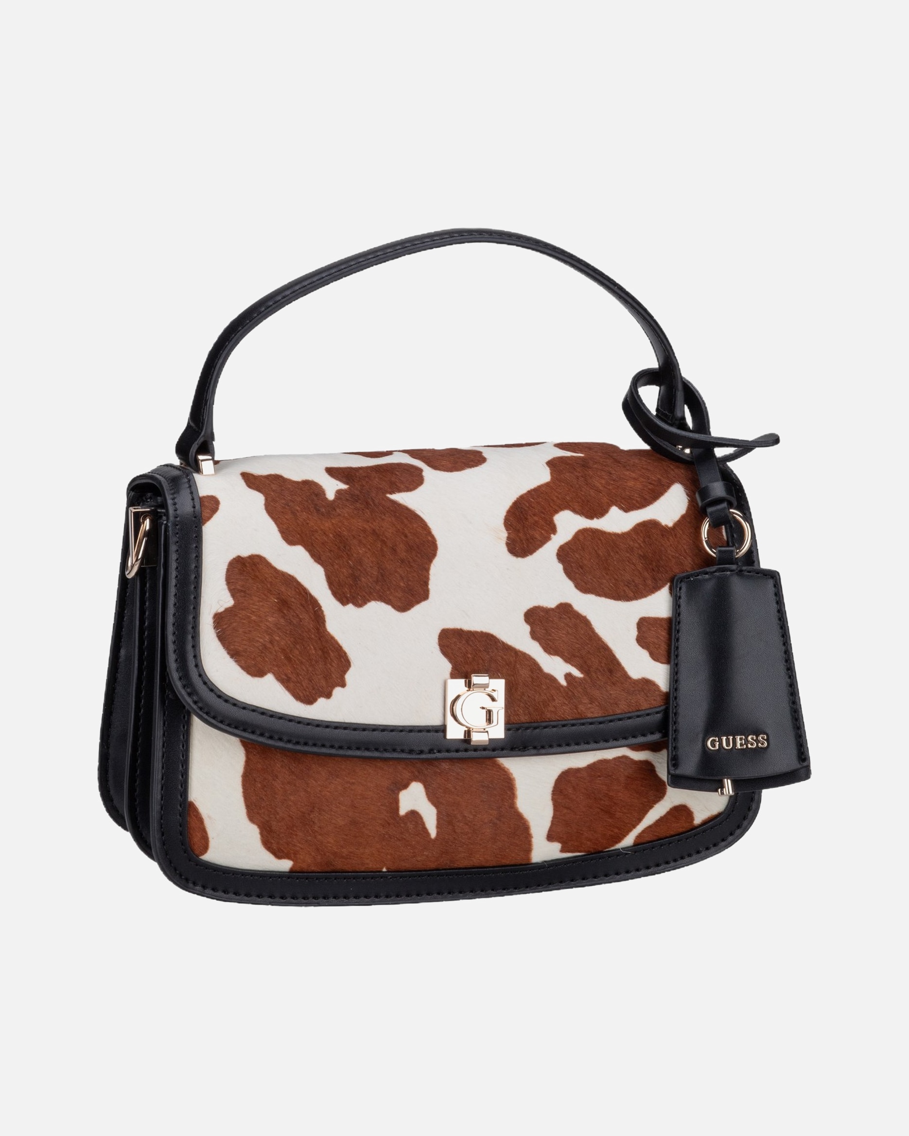 Handtasche für Weiblich Guess Handtasche Audrey Convertible Flap Cow
