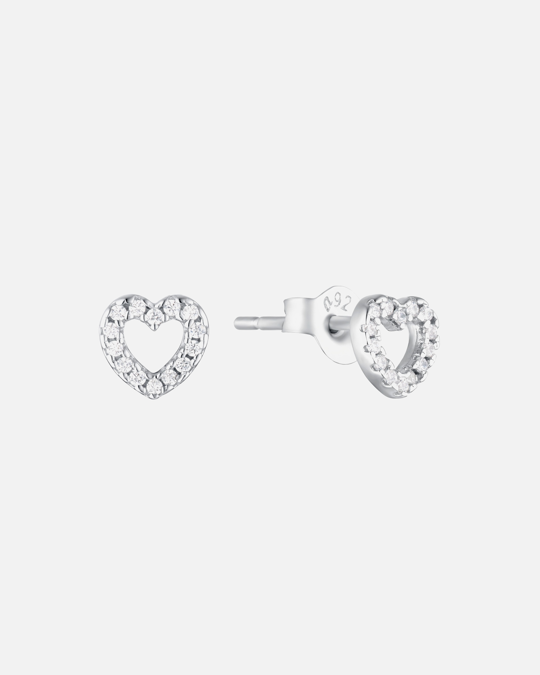 Ohrringe für Weiblich amor Ohrstecker Silber