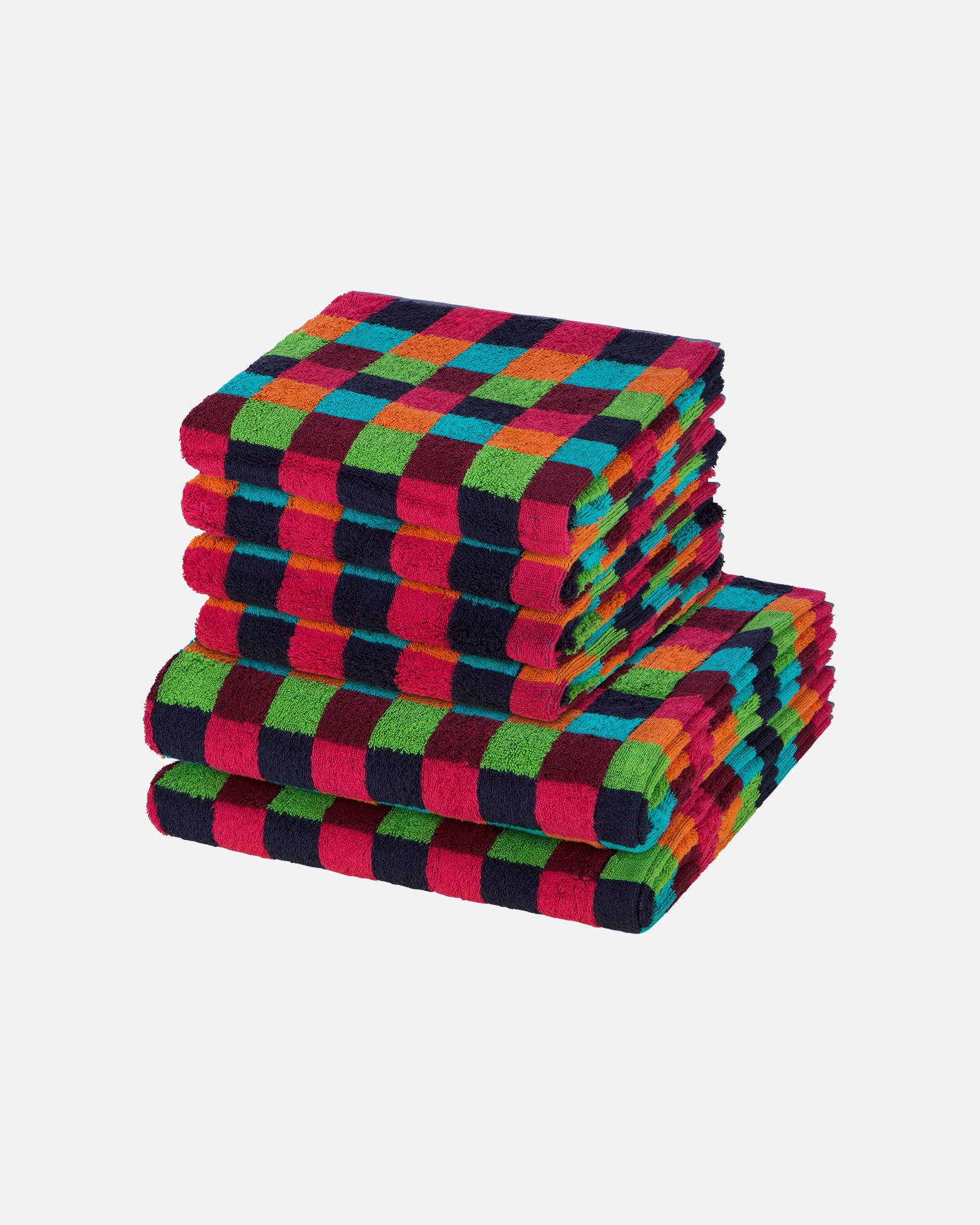 Handtuch für Unisex Cawö Handtuch-Set Lifestyle (6-teilig) Mehrfarbig