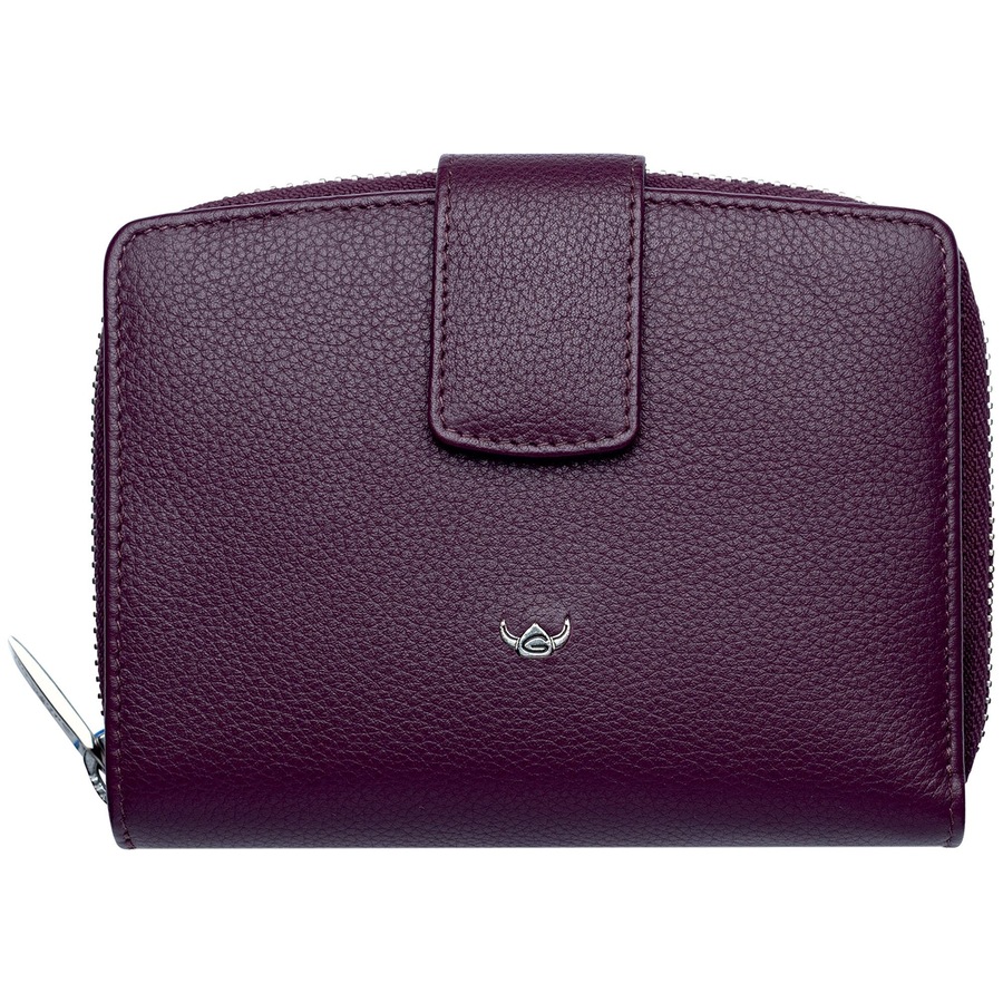 Golden Head Madrid Geldbörse RFID Leder 12,5 cm amarone Braun Damen