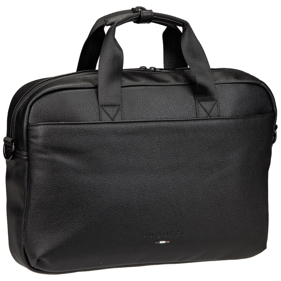Bugatti Aktentasche Rico Business Bag Black Schwarz Herren