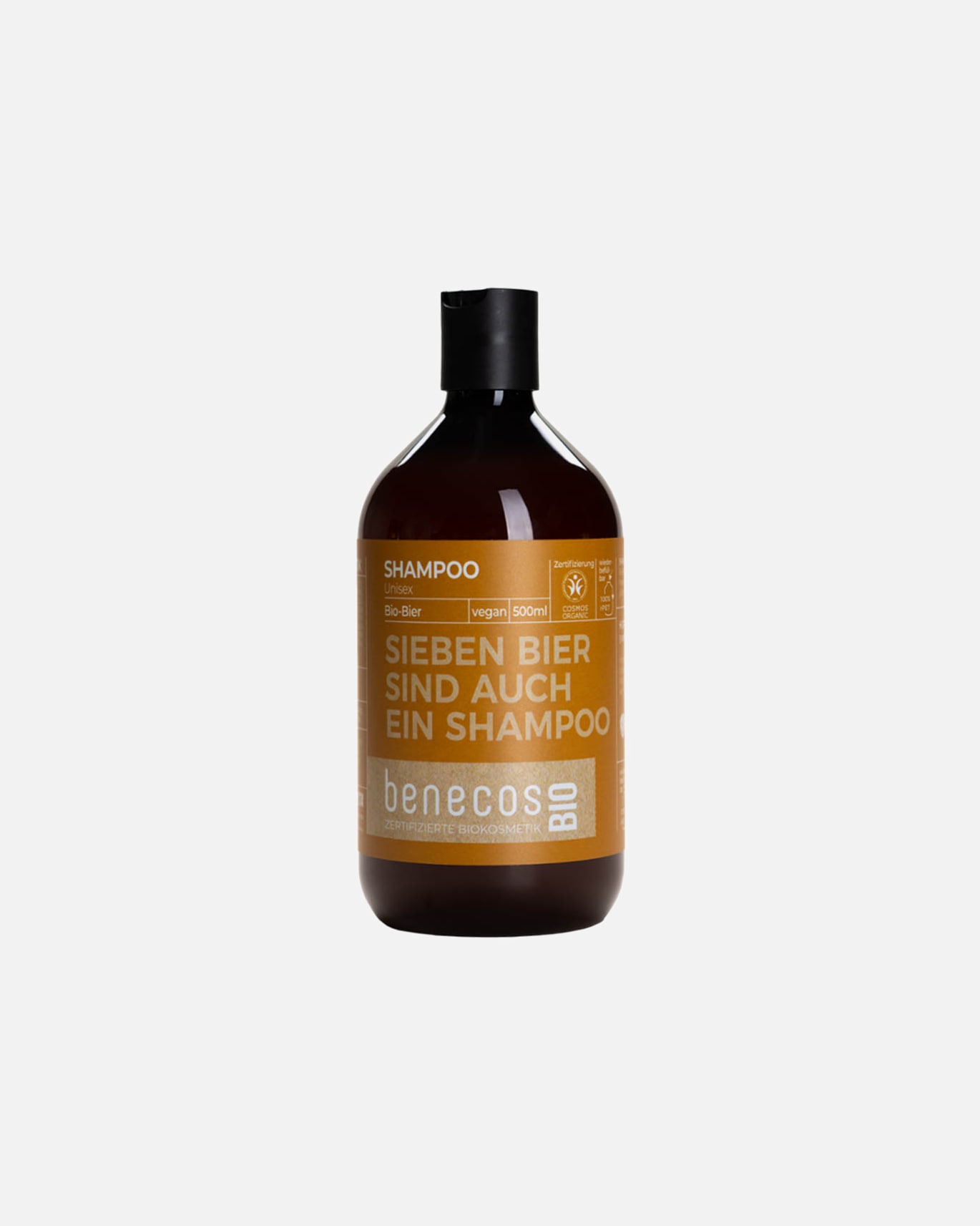Shampoo für Unisex benecos Bier - Shampoo 500 ml