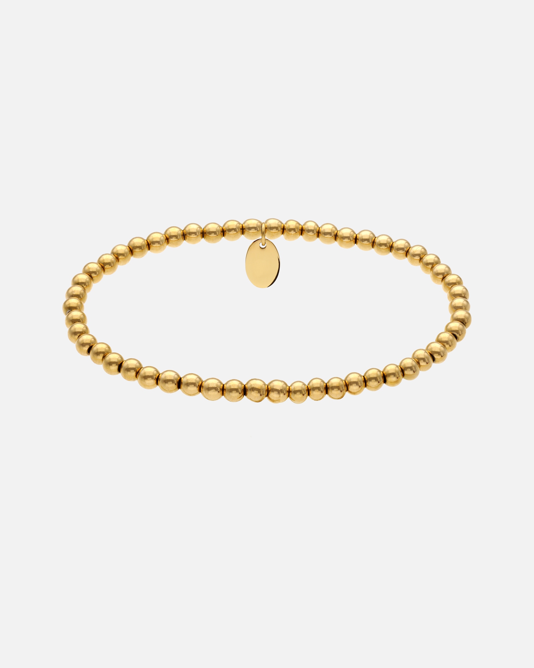 Armband für Weiblich Lucardi Armband mit Kugeln Gold Gold - 17.0
