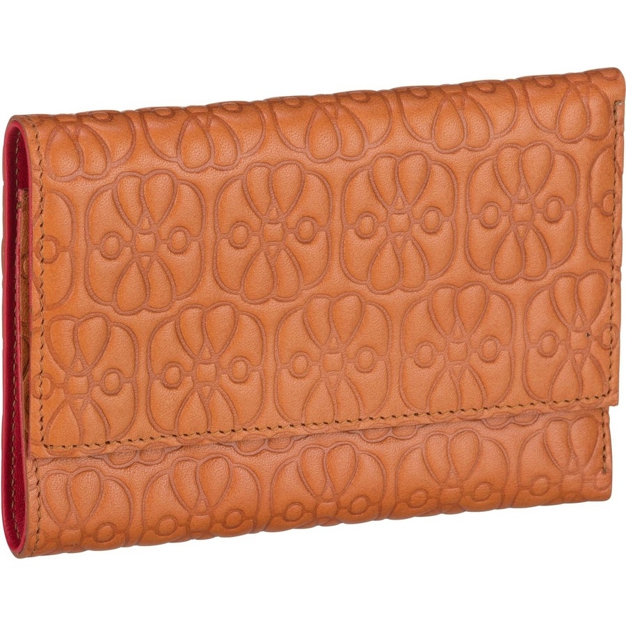 Mywalit Damengeldbörse Geldbörse Tri Fold with Zip Elefante Hellbraun Damen