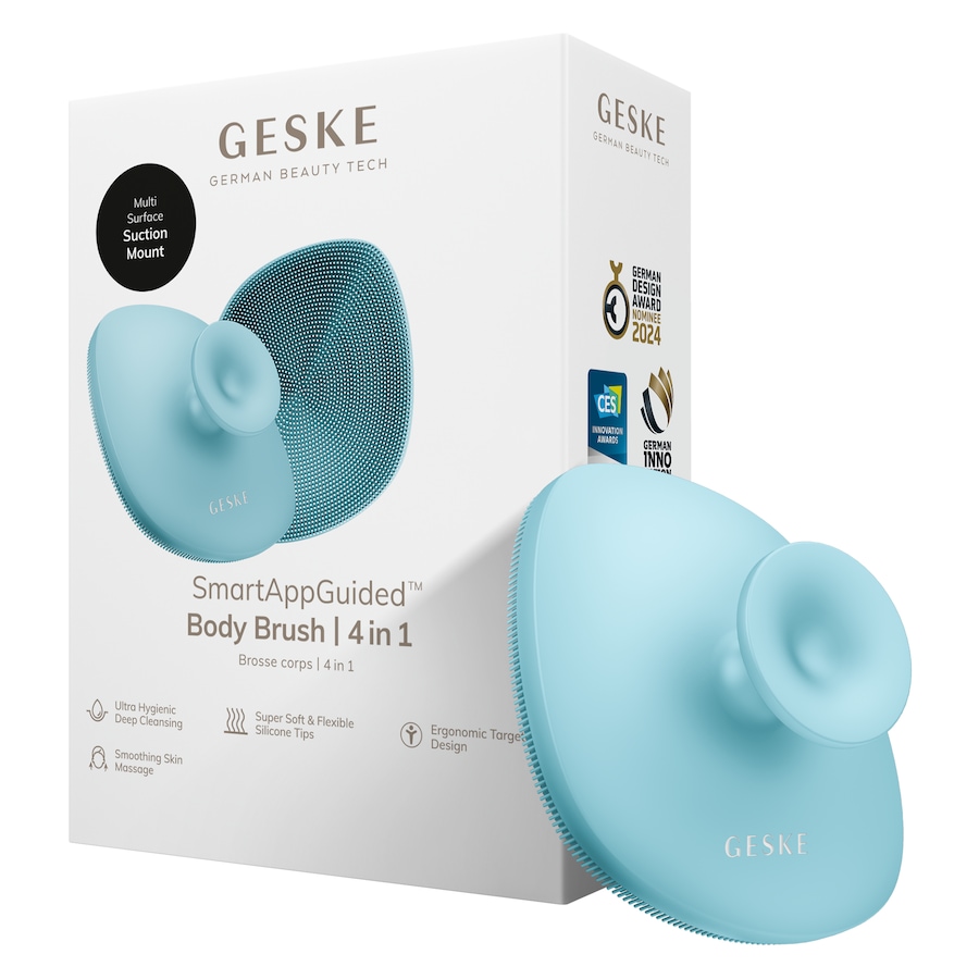 GESKE Body Brush | 4 in 1 Reinigungsbürste für den ganzen Körper Turquoise