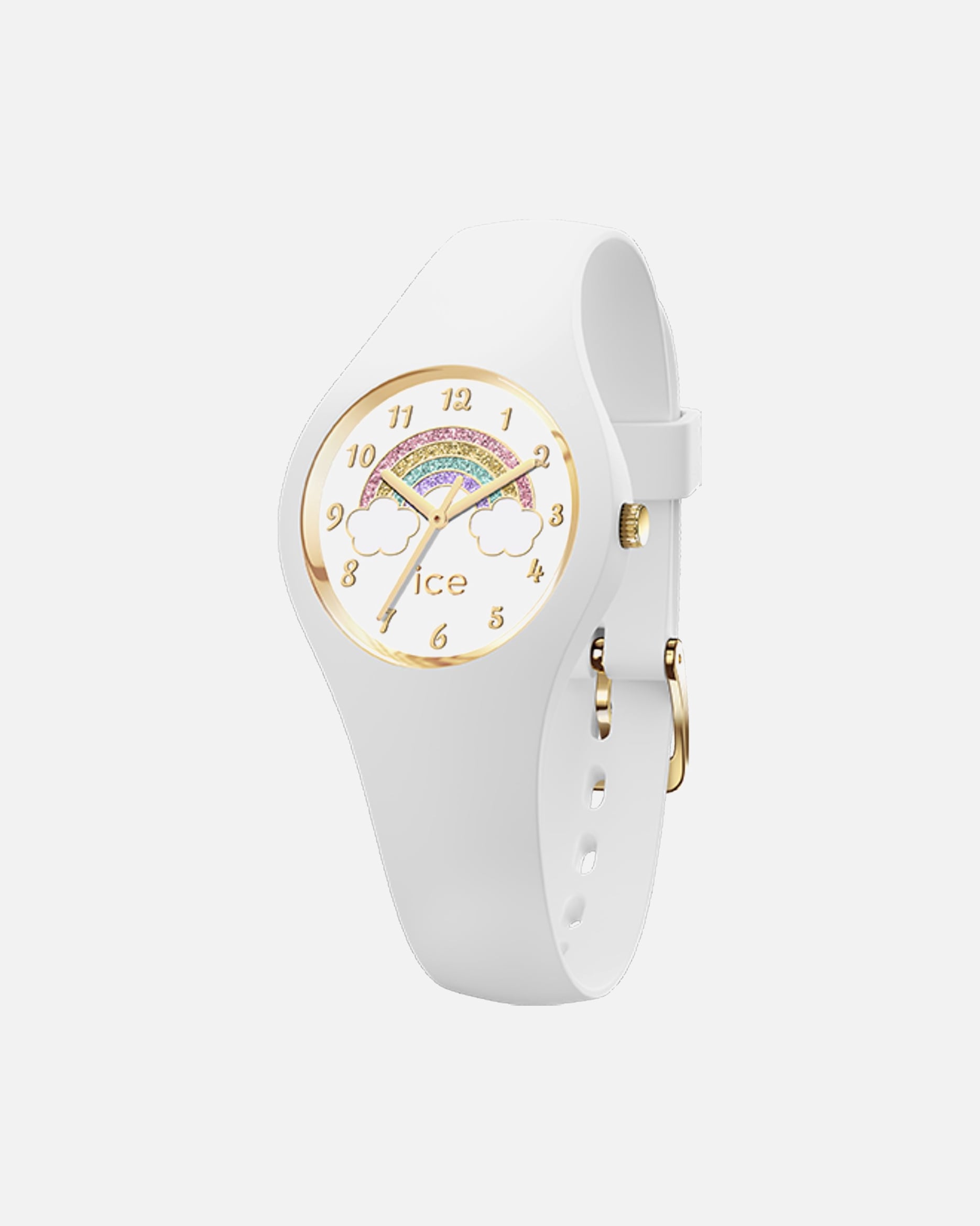 Uhr für Weiblich Ice Watch Kinderuhr Kunststoff weiß