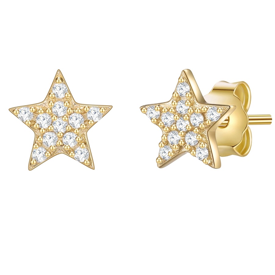 Glanzstücke München Ohrstecker 925er Silber 6,3 mm Damen