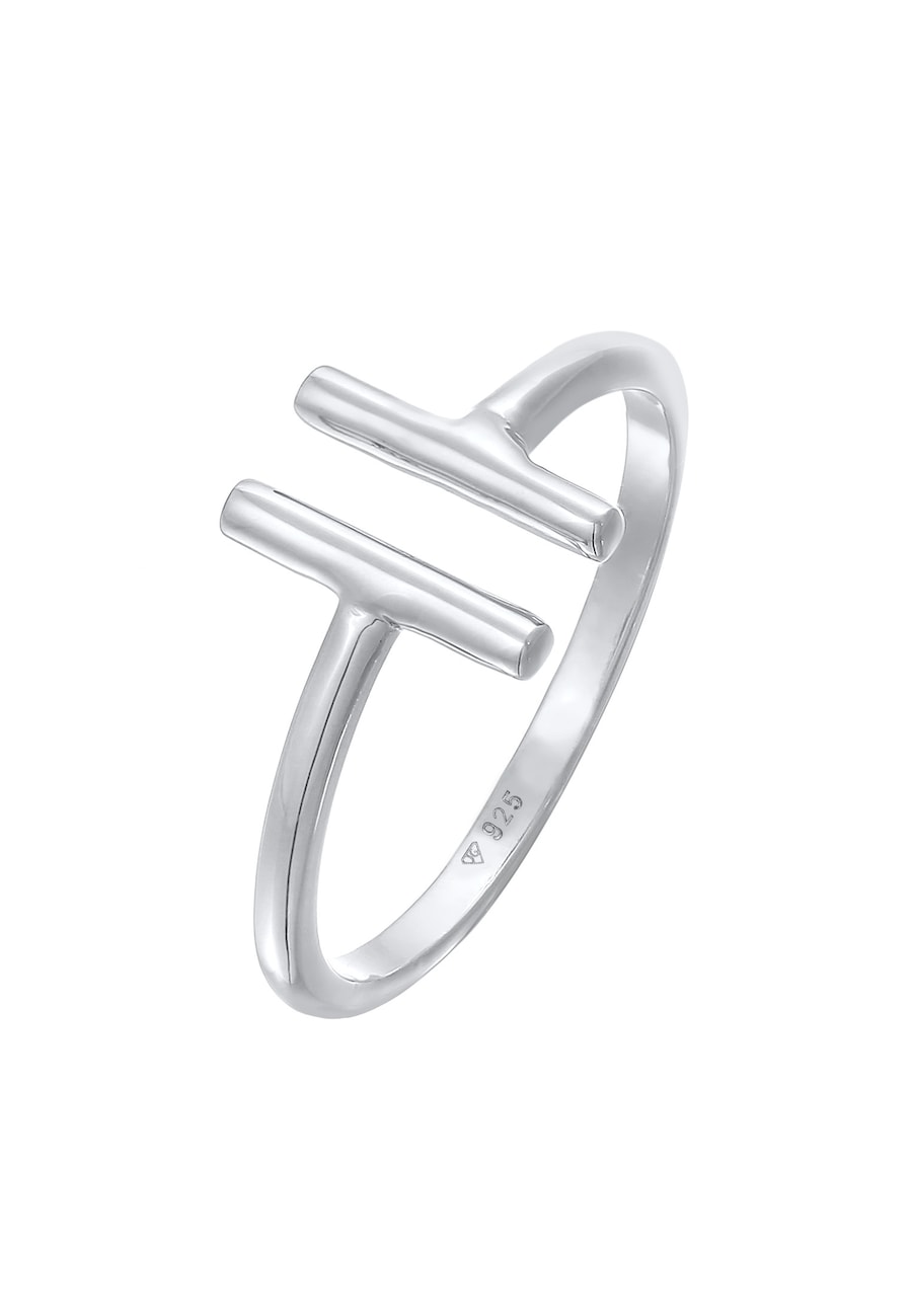 Elli Geo Stab Trend Offen 925 Silber 58 Damen