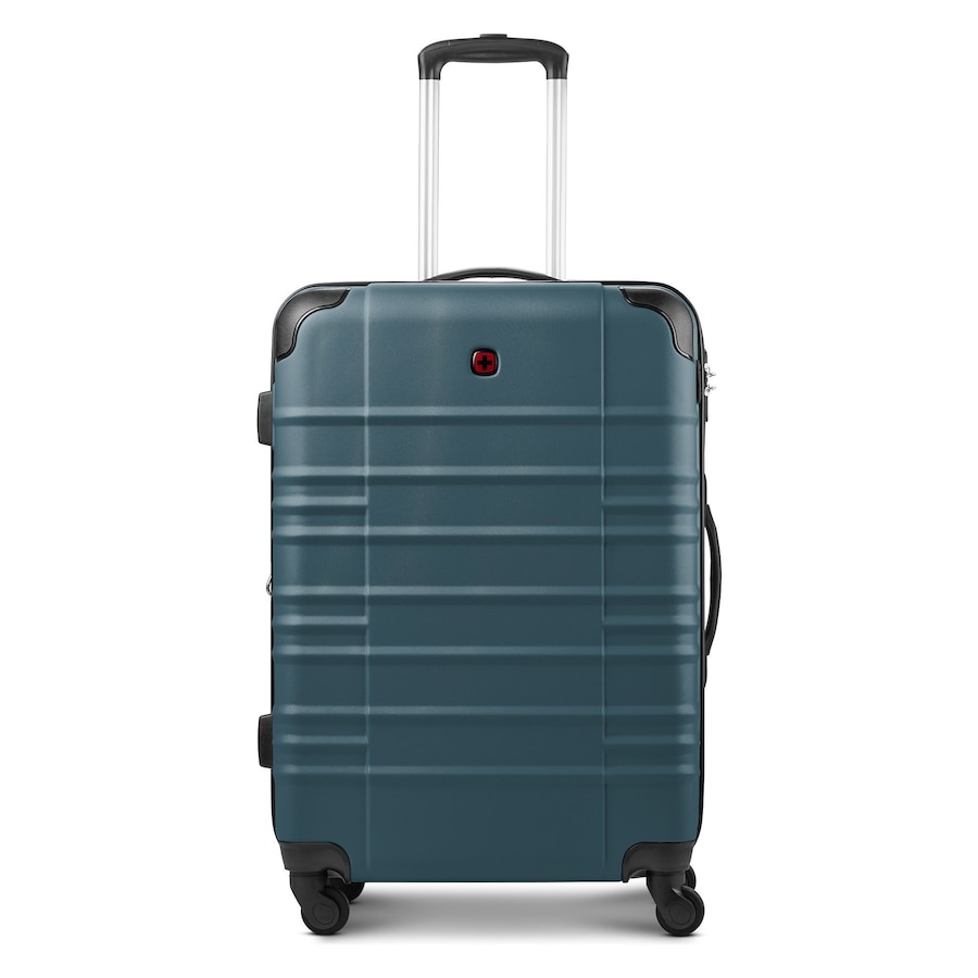 Wenger Amplar Evo 4 Rollen Trolley M 65 cm mit Dehnfalte petrol Petrol Herren