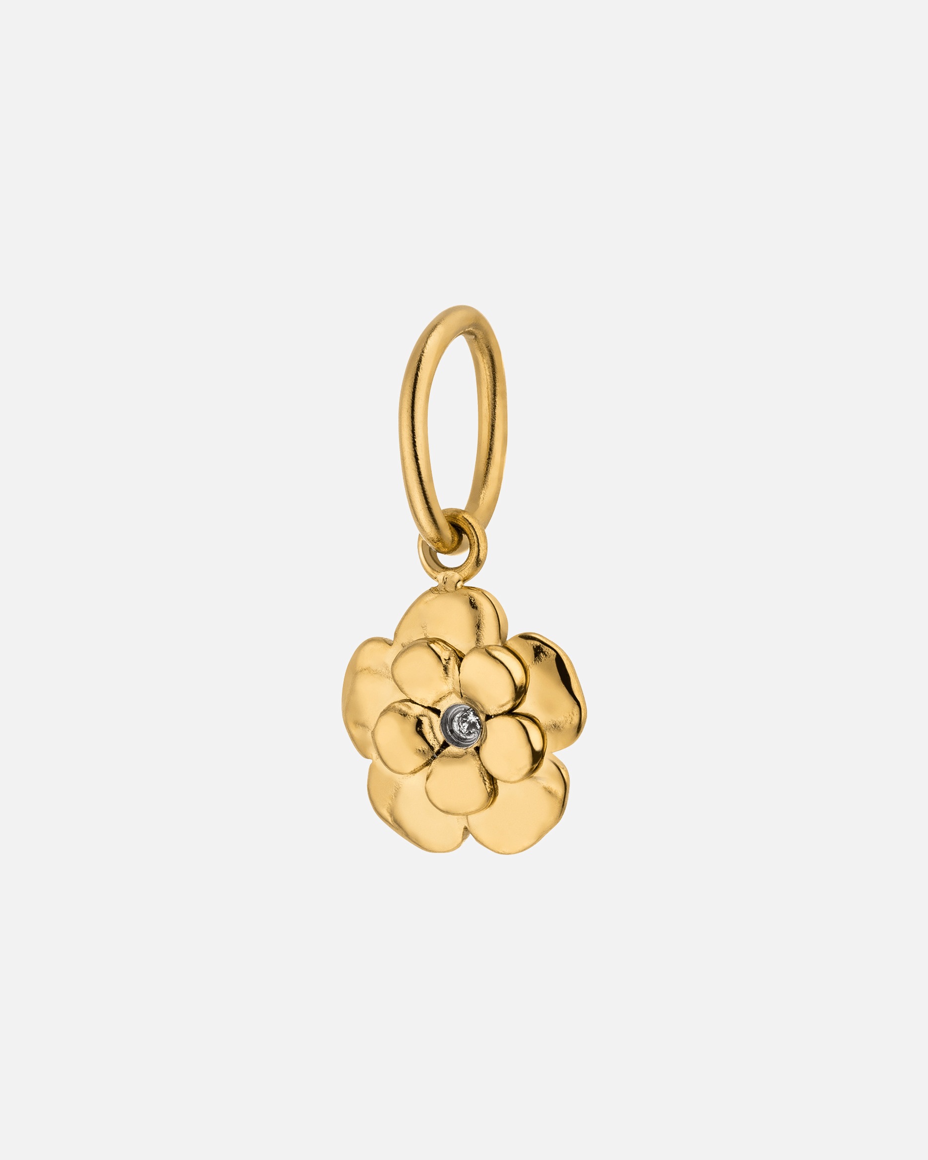 Schmuckanhänger für Unisex Purelei Spring Flower Charm 100% Edelstahl Gold