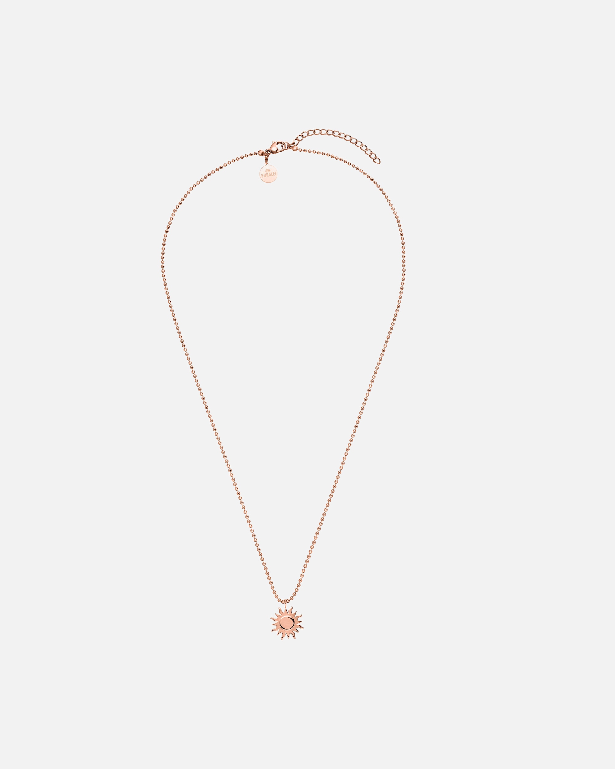 Halskette für Weiblich Purelei Solea Kette 100% Edelstahl Rosegold