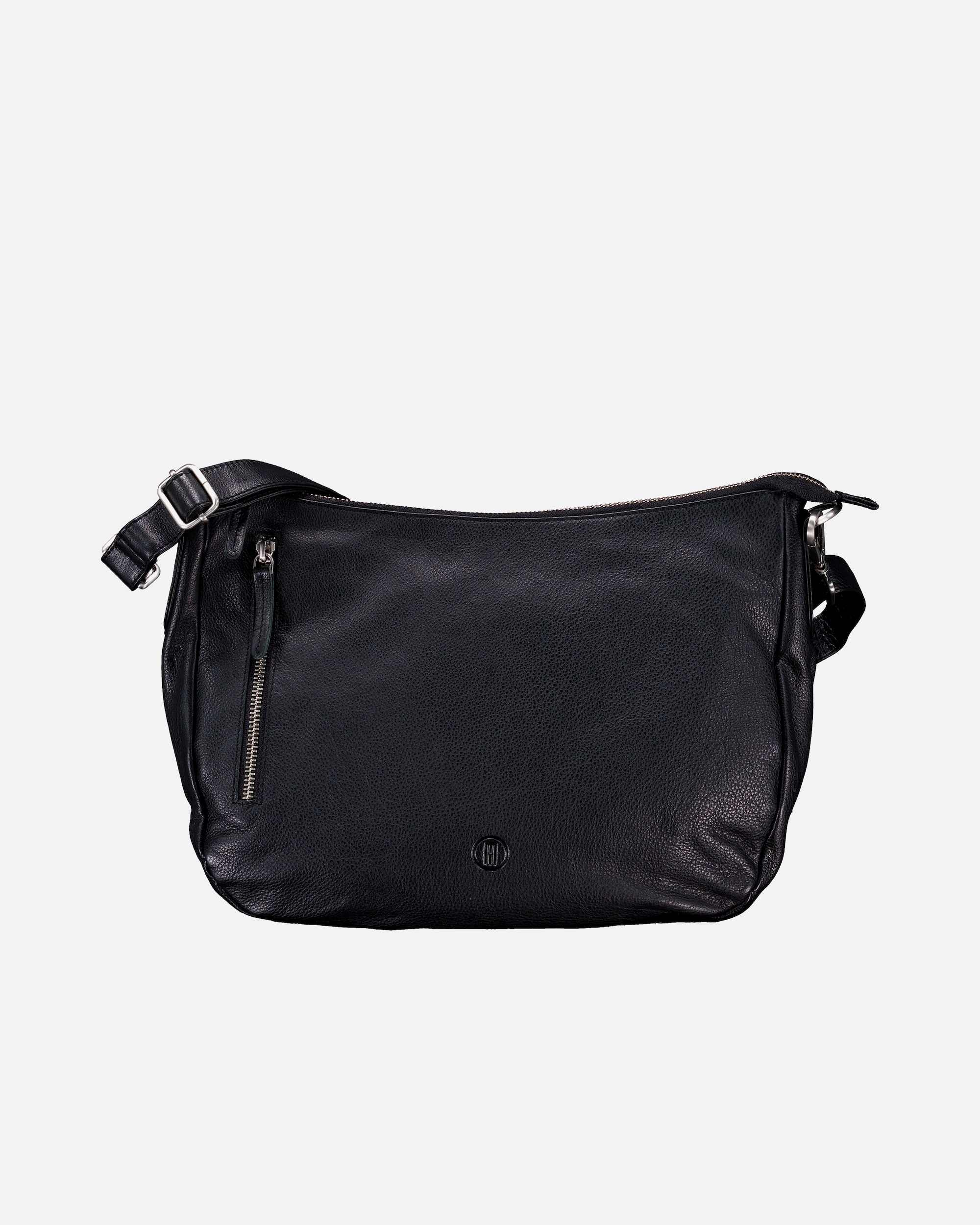 Tasche für Weiblich Hausfelder Manufaktur Beuteltasche Nappa Schwarz